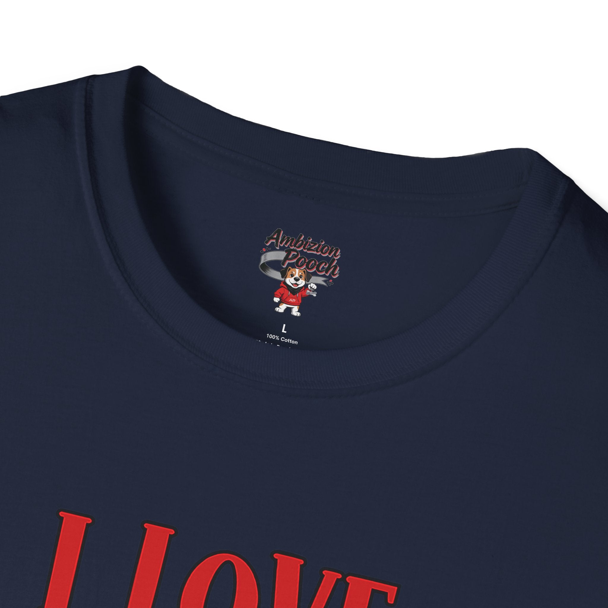 I Love Dogs More Than Humans Unisex Softstyle T-Shirt
