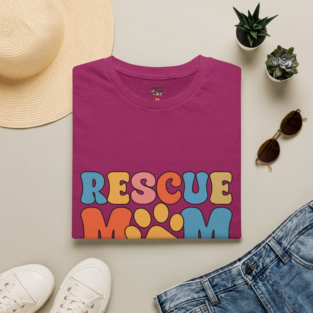 Rescue Mom Unisex Softstyle T-Shirt