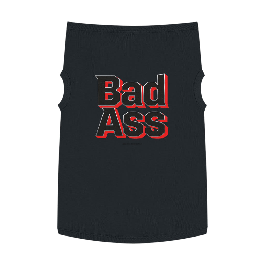 Bad Ass Tank Top — "Bad Ass Dog Mama and Bad Ass Dog Dad" (Pet & Parent Matching)