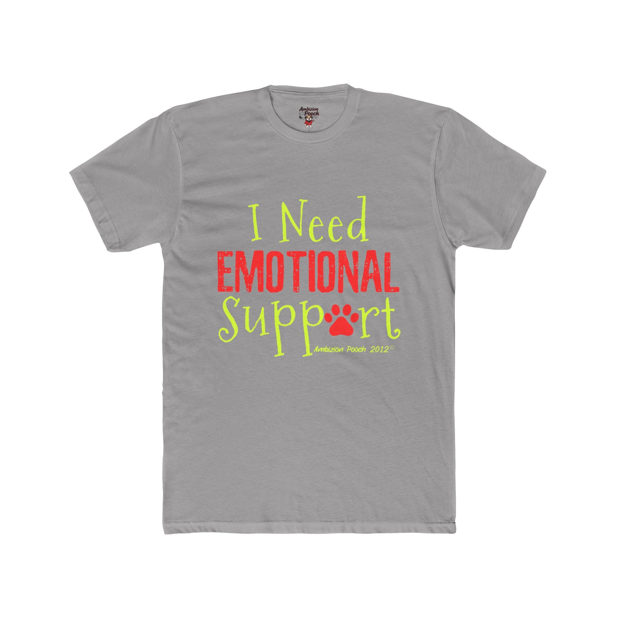 I Need Emotional Support — Me Too Pet & Parent Matching T-Shirt