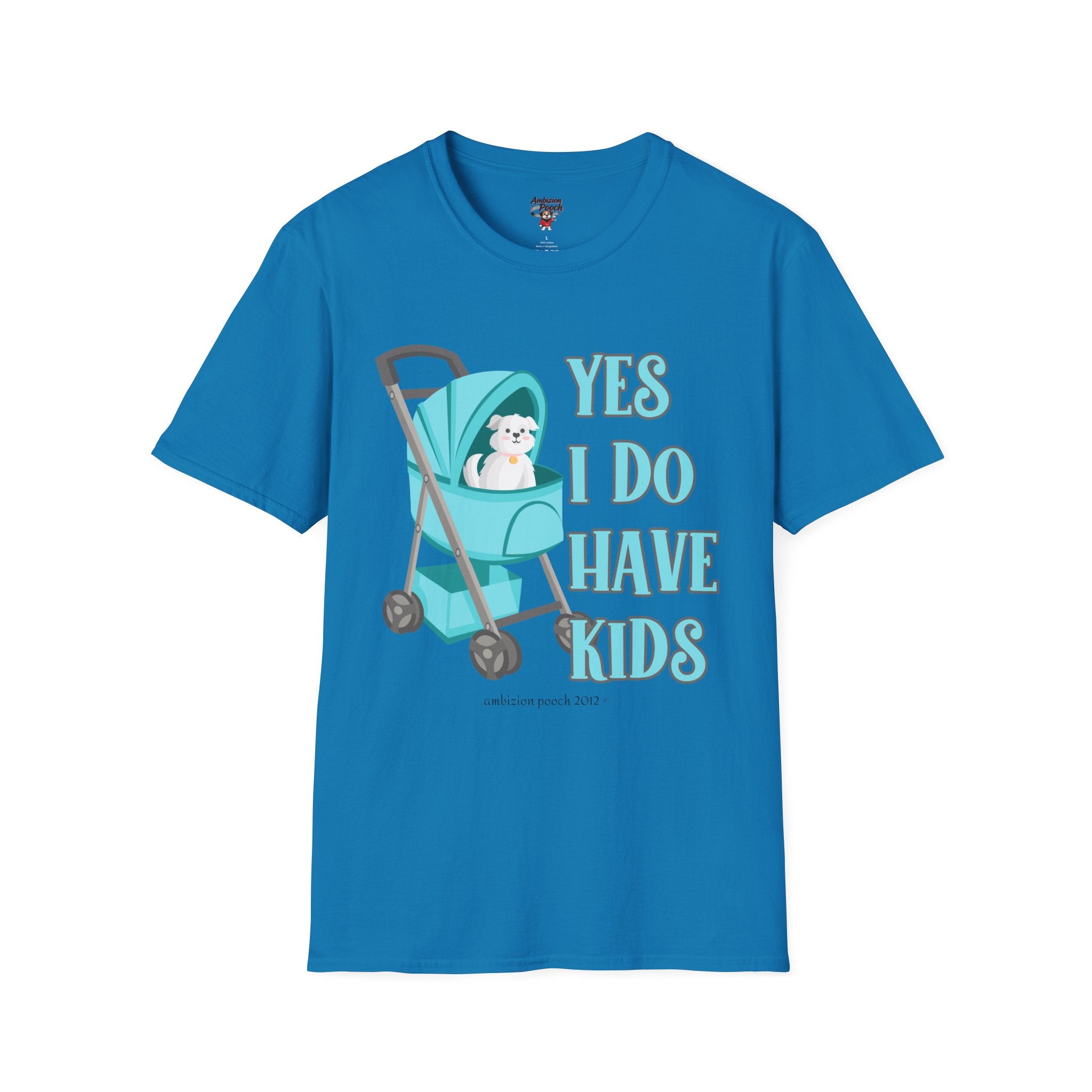 Yes I Do Have Kids Unisex Softstyle T-Shirt