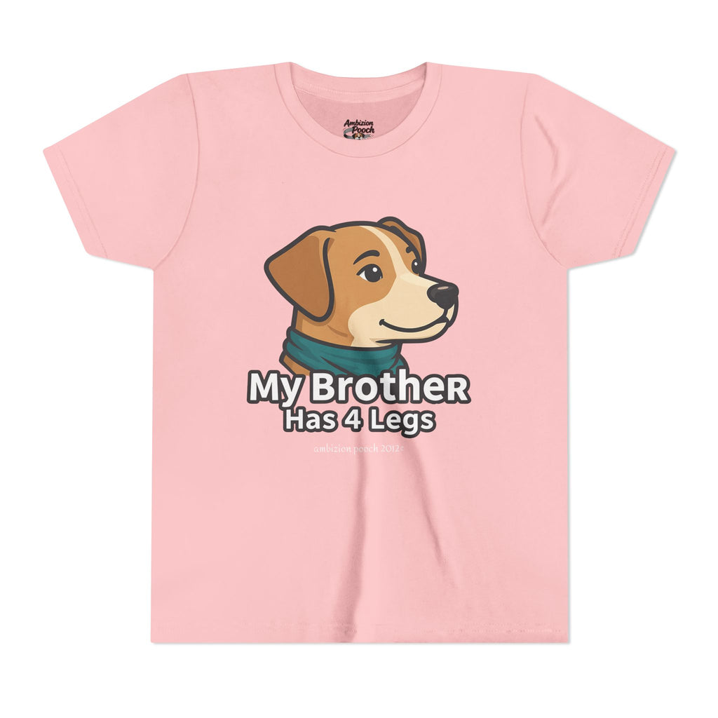 "My Bro Has 4 Legs" Kids Tee