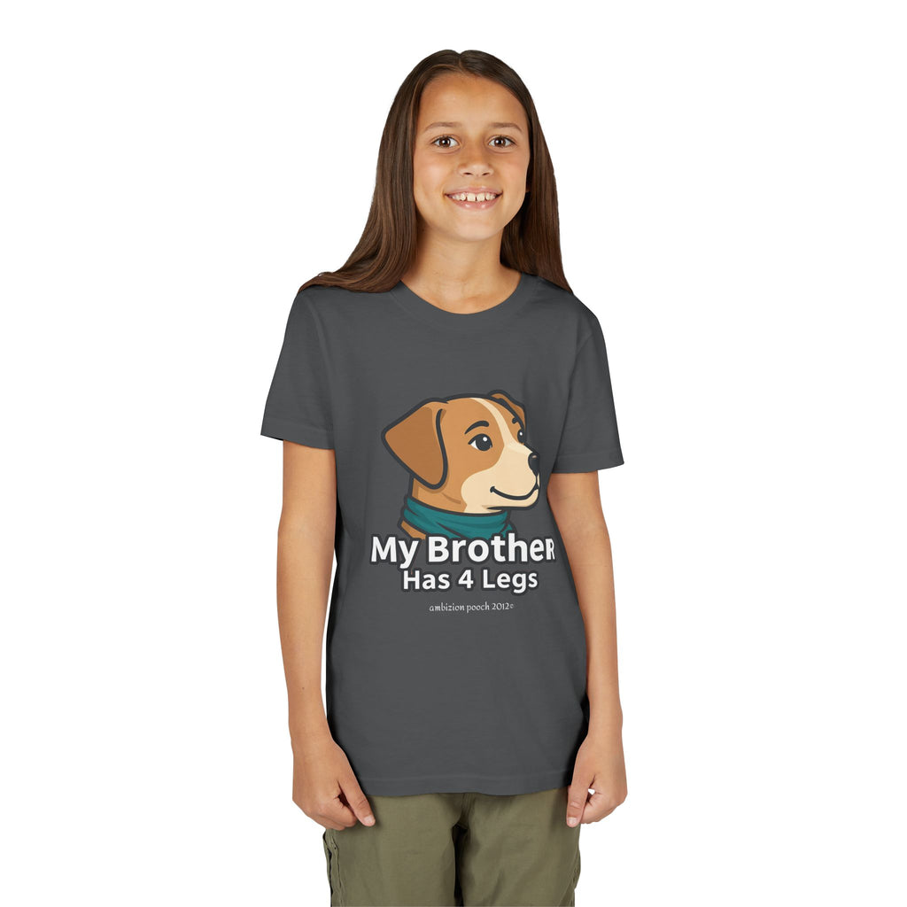 "My Bro Has 4 Legs" Kids Tee