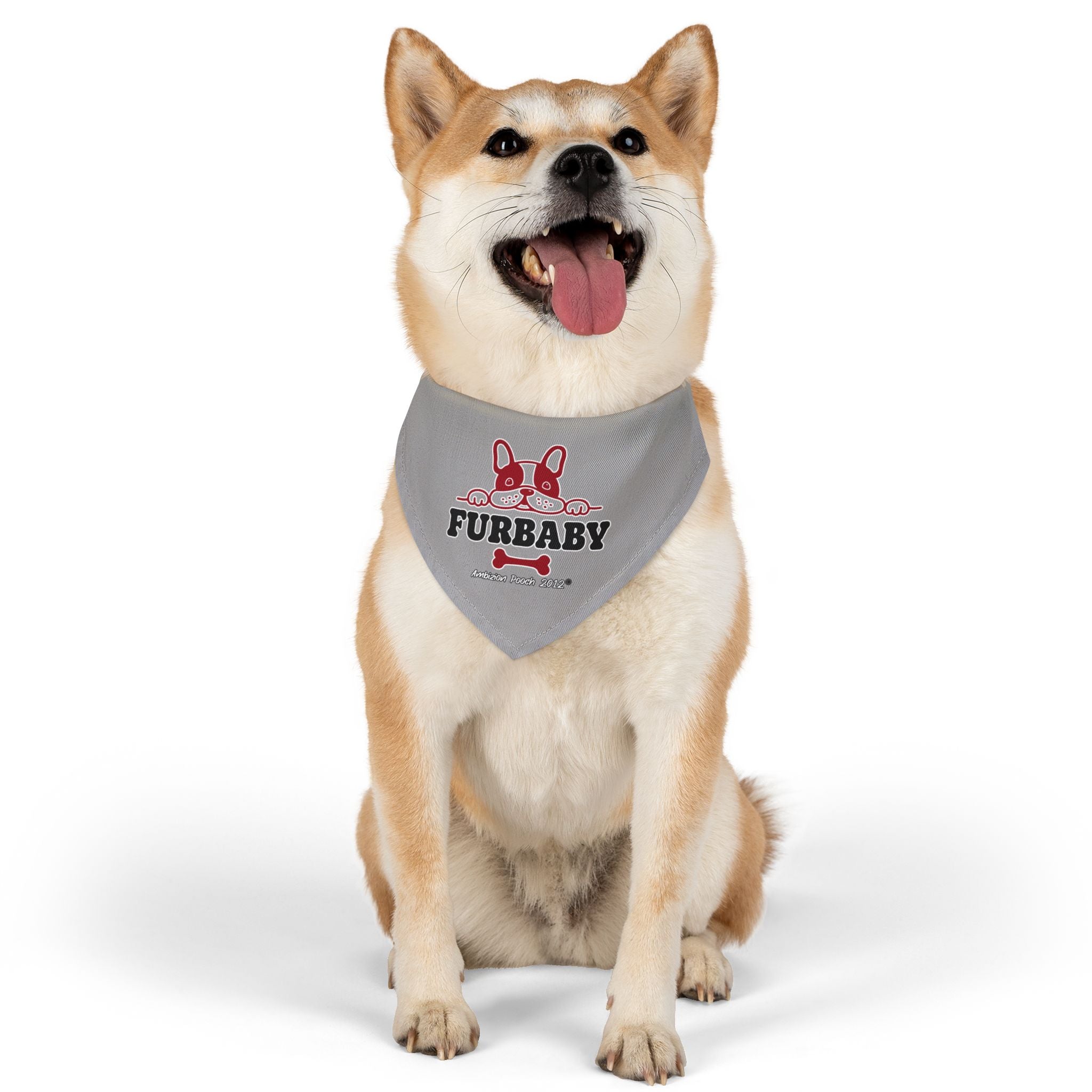 "Furbaby" Pet Bandana Collar — Doggy Parent "Furbaby" Matching Pet & Parent