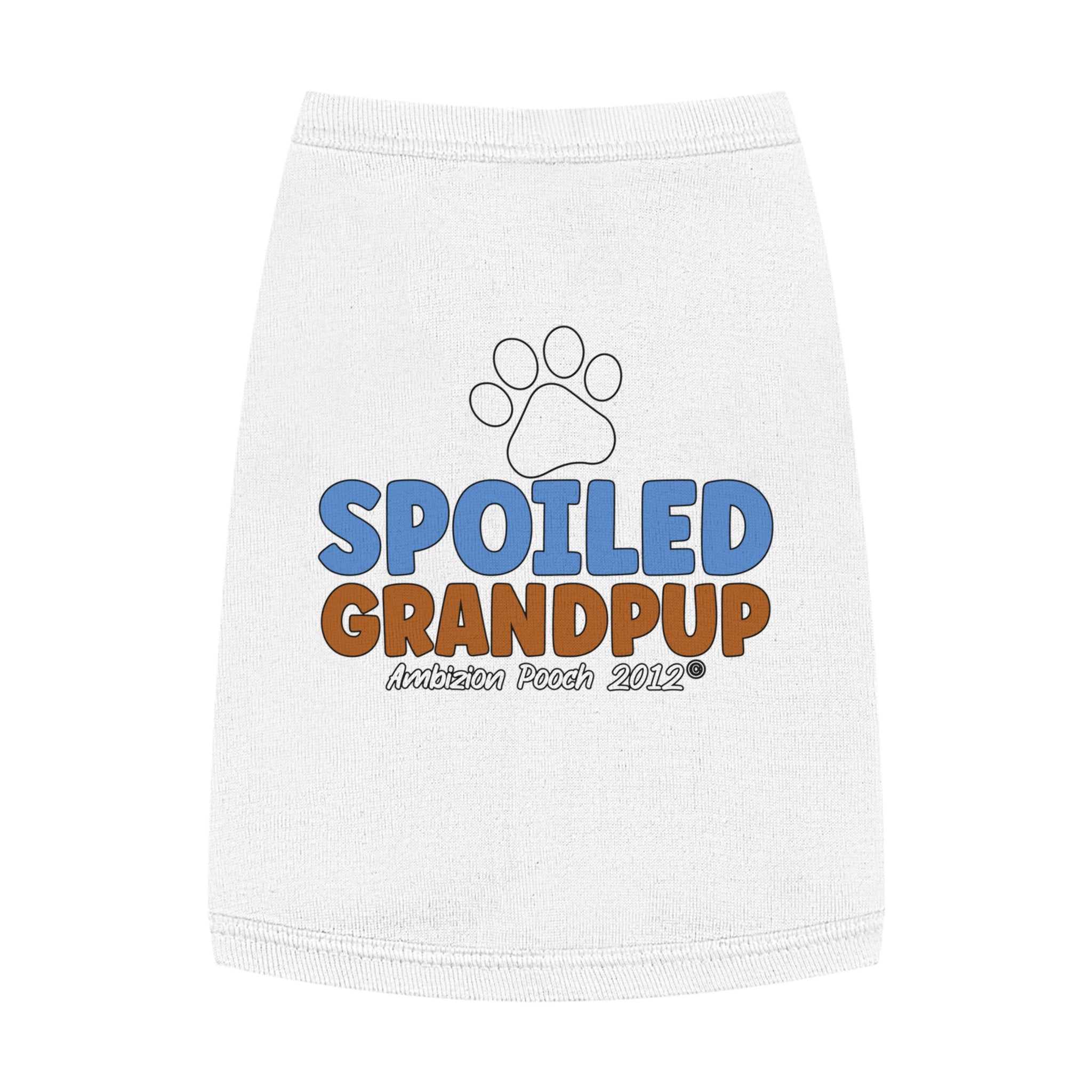 "Spoiled Grandpup" Doggy Tank Top