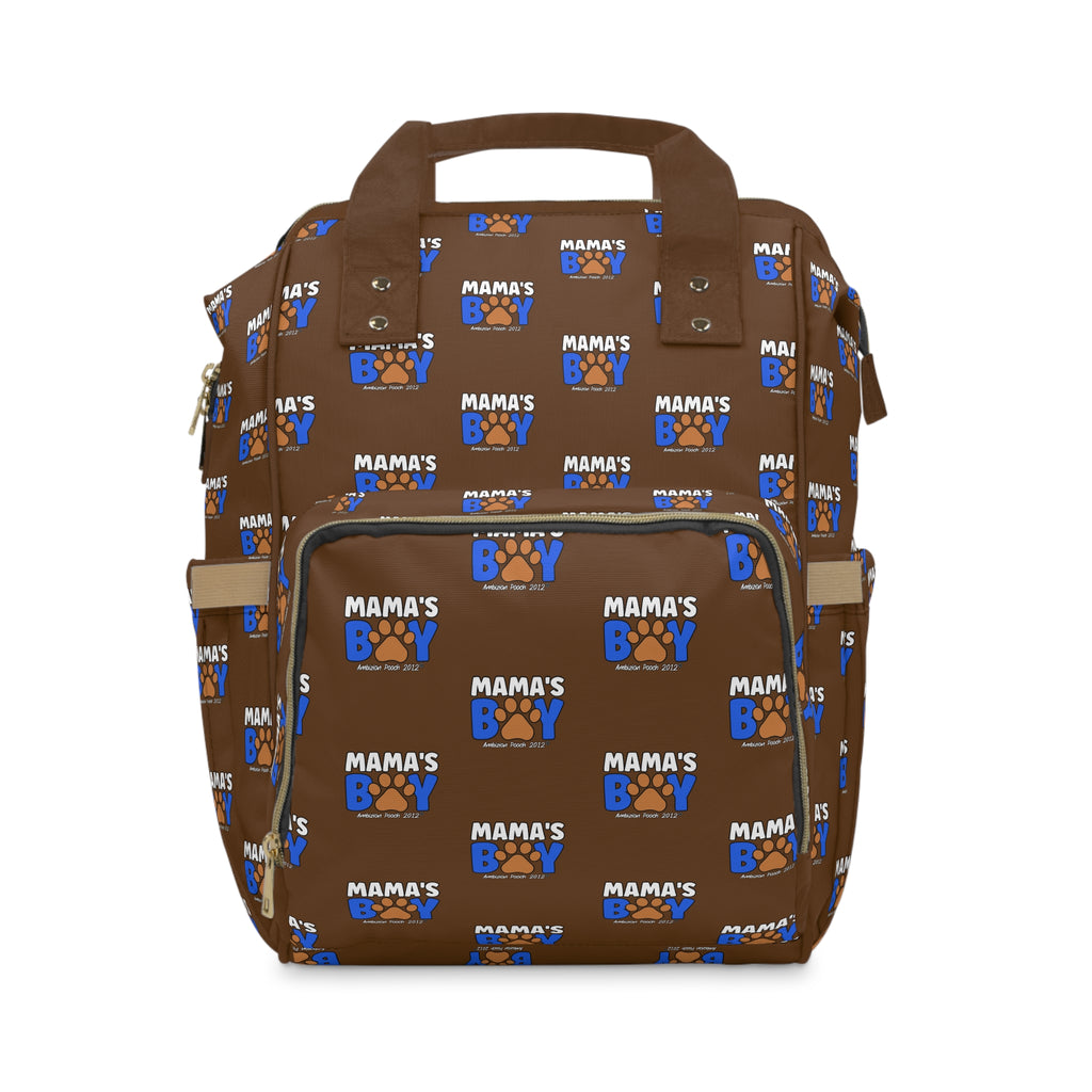 Mama's Boy Puppy/Doggy Multifunctional Backpack Brown
