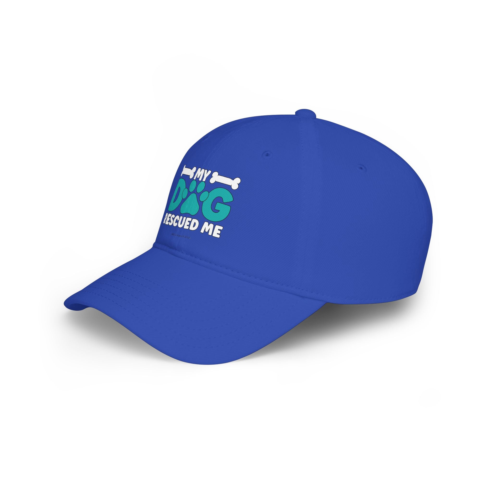 My Dog Rescued Me Low Profile Baseball Cap