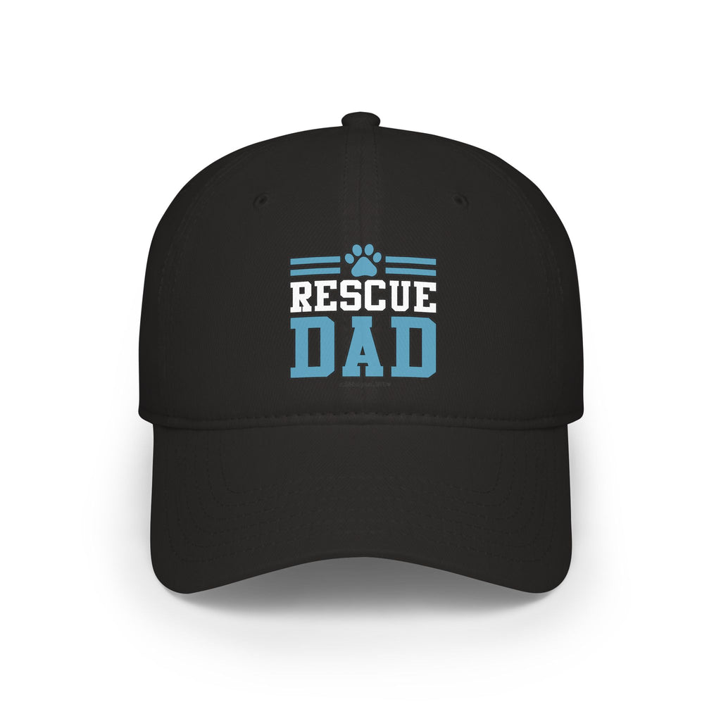 Rescue Dog Dad Low Profile Baseball Cap