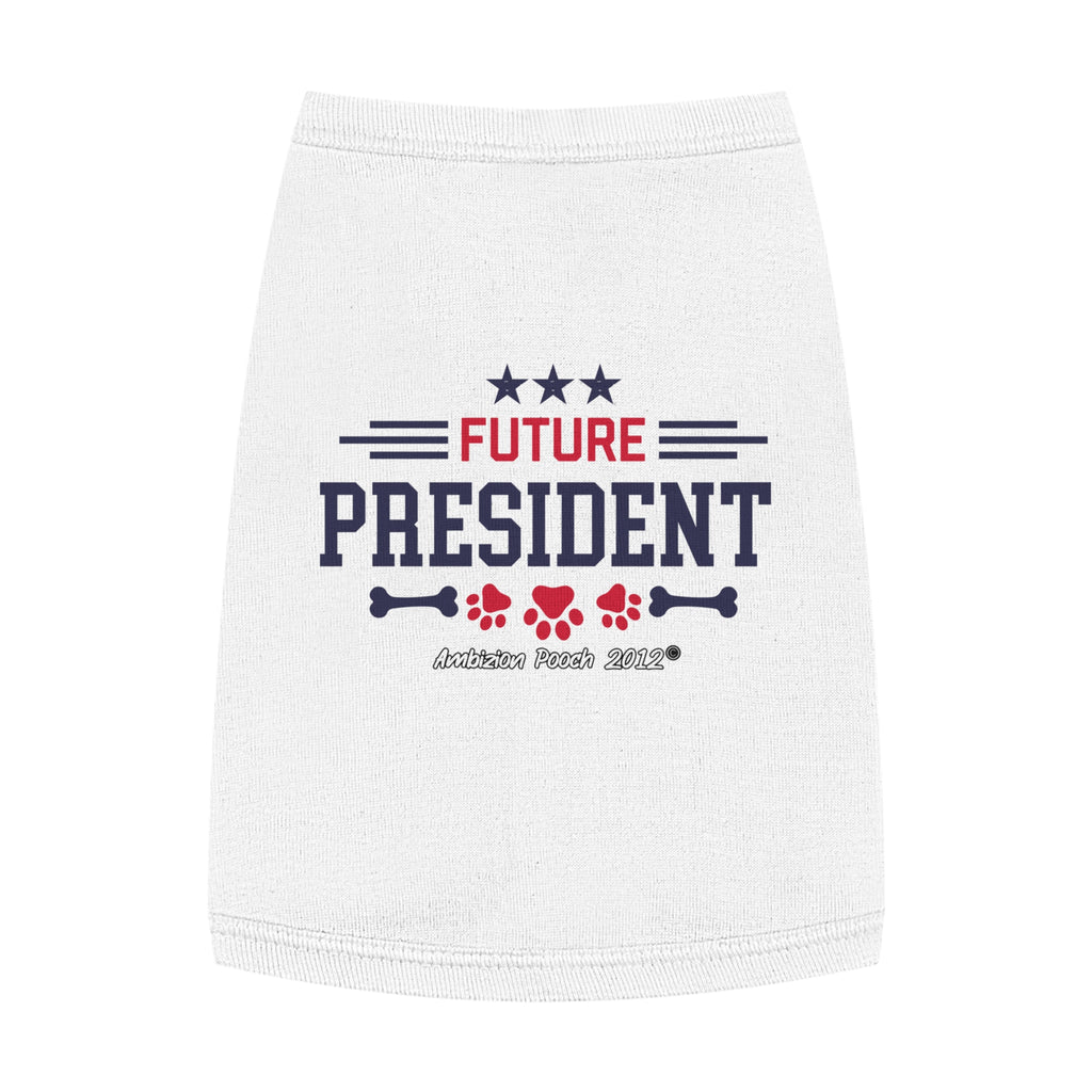 Future President Doggy Tank Top — "Future Vice President" (Pet & Parent Matching)