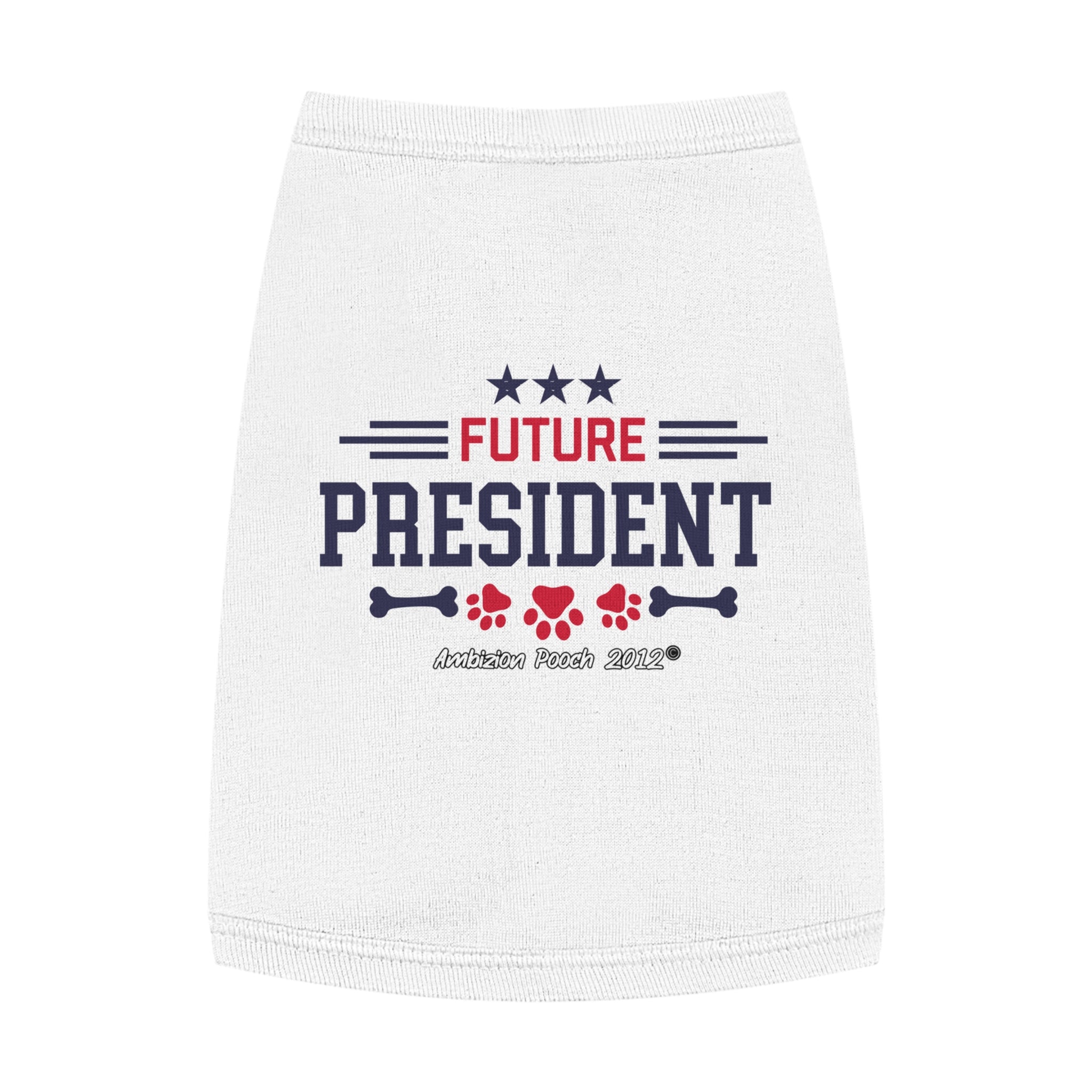 Future President Doggy Tank Top — "Future Vice President" (Pet & Parent Matching)