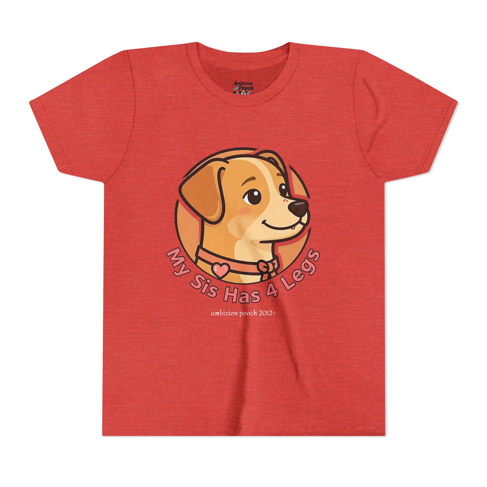 "My Sis Has 4 Legs" Kids Tee