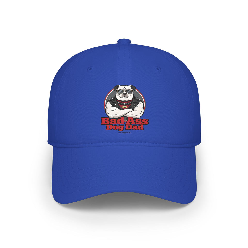 Bad Ass Dog Dad Low Profile Baseball Cap