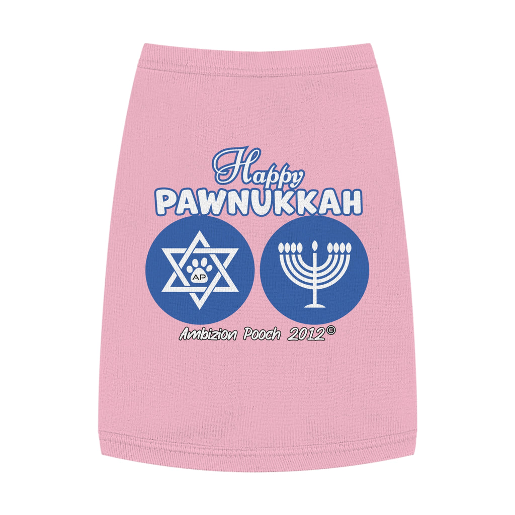 "Happy Pawnukkah" Hannukah Doggy Tank Top