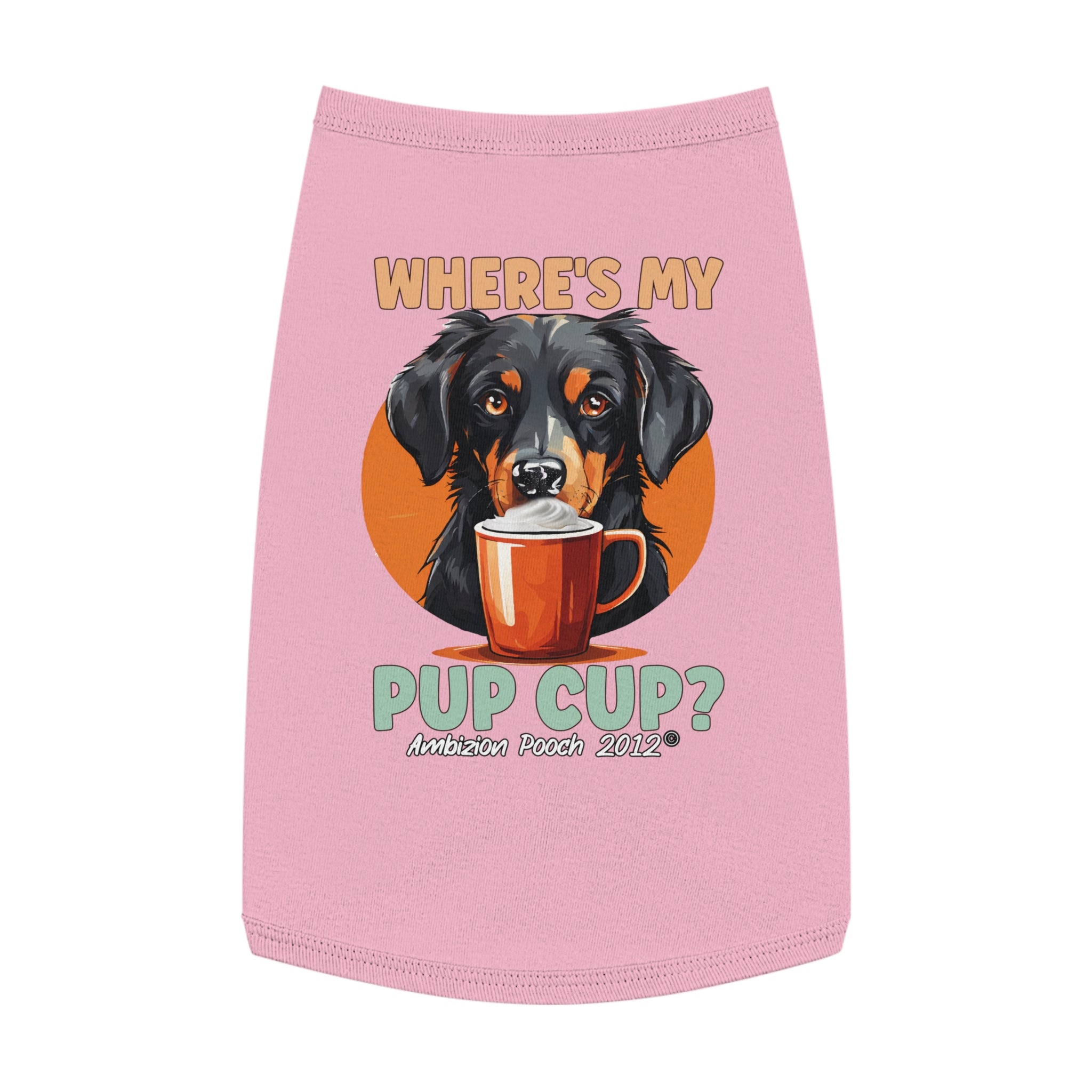 Where's My Pup Cup? Doggy Tank Top