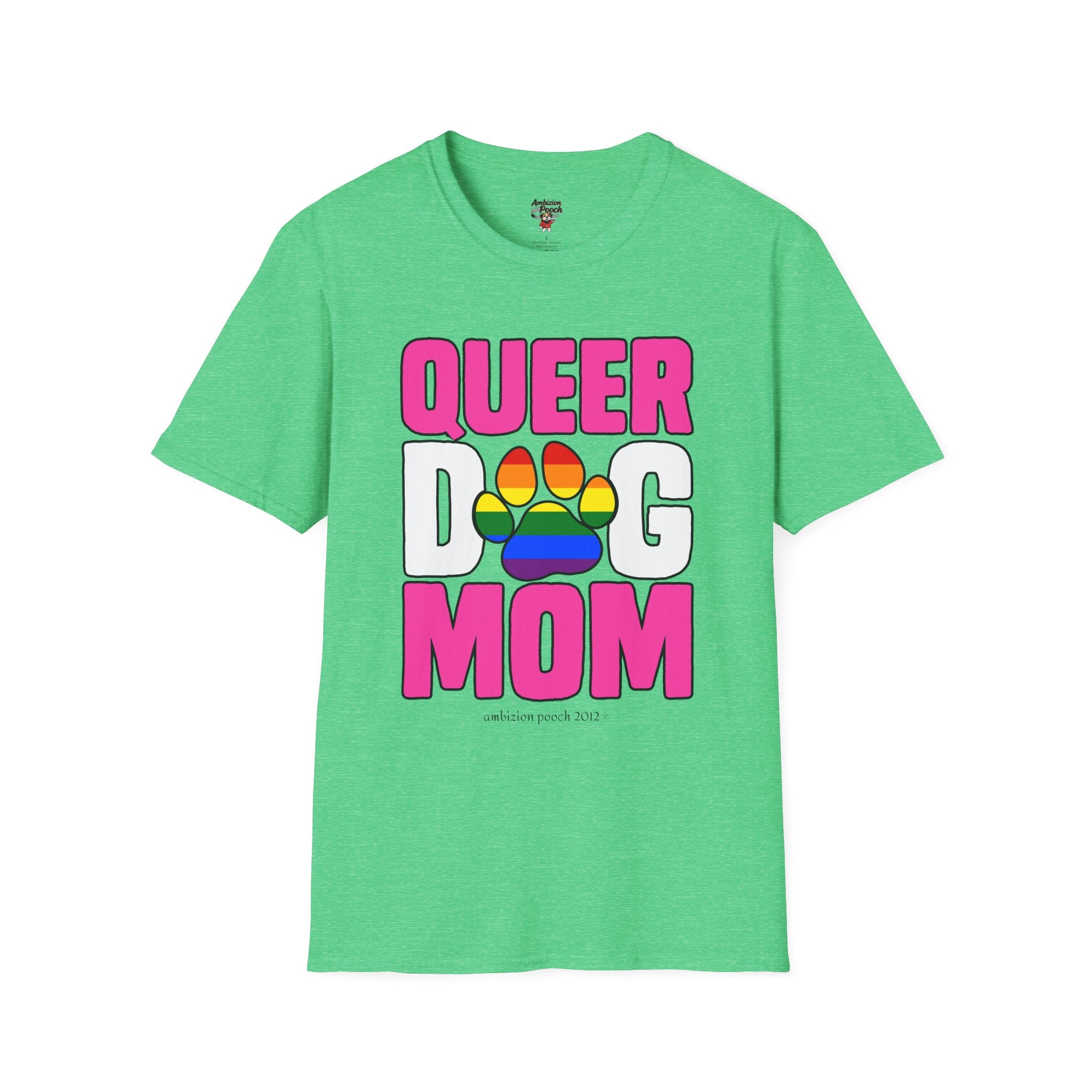 Queer Dog Mom Unisex Softstyle T-Shirt