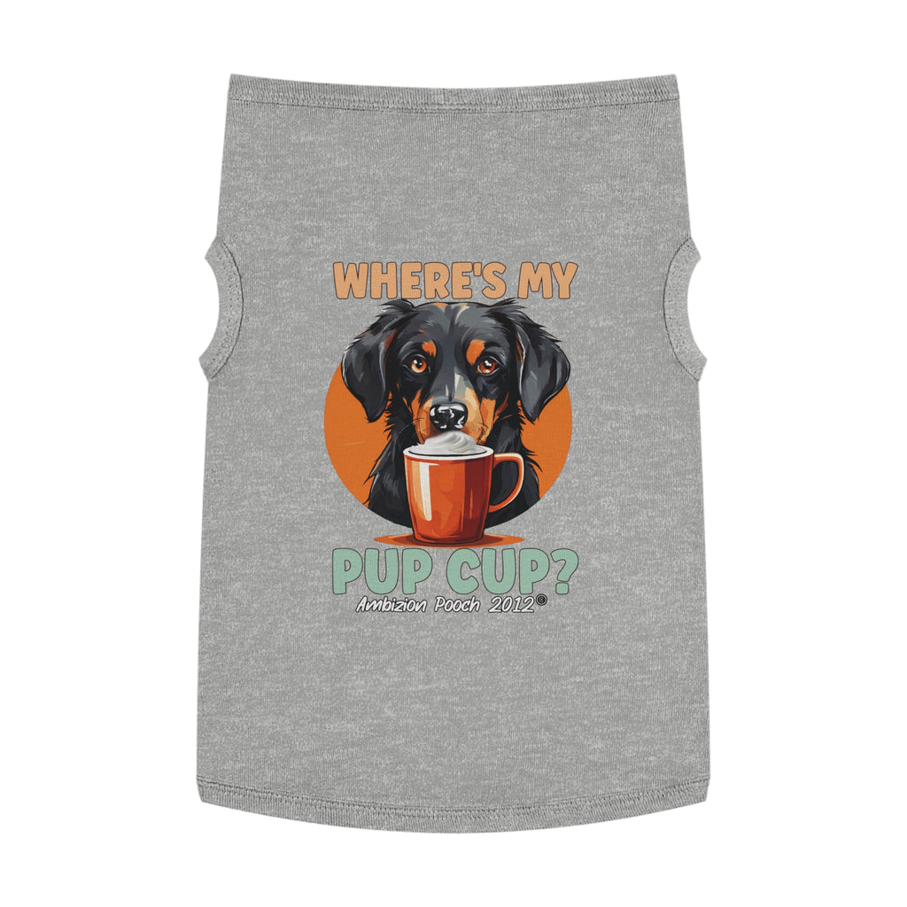 Where's My Pup Cup? Doggy Tank Top