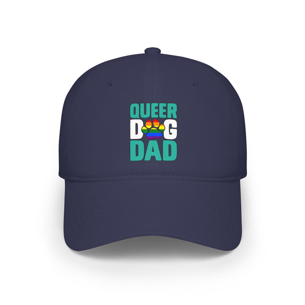 Queer Dog Dad Low Profile Baseball Cap