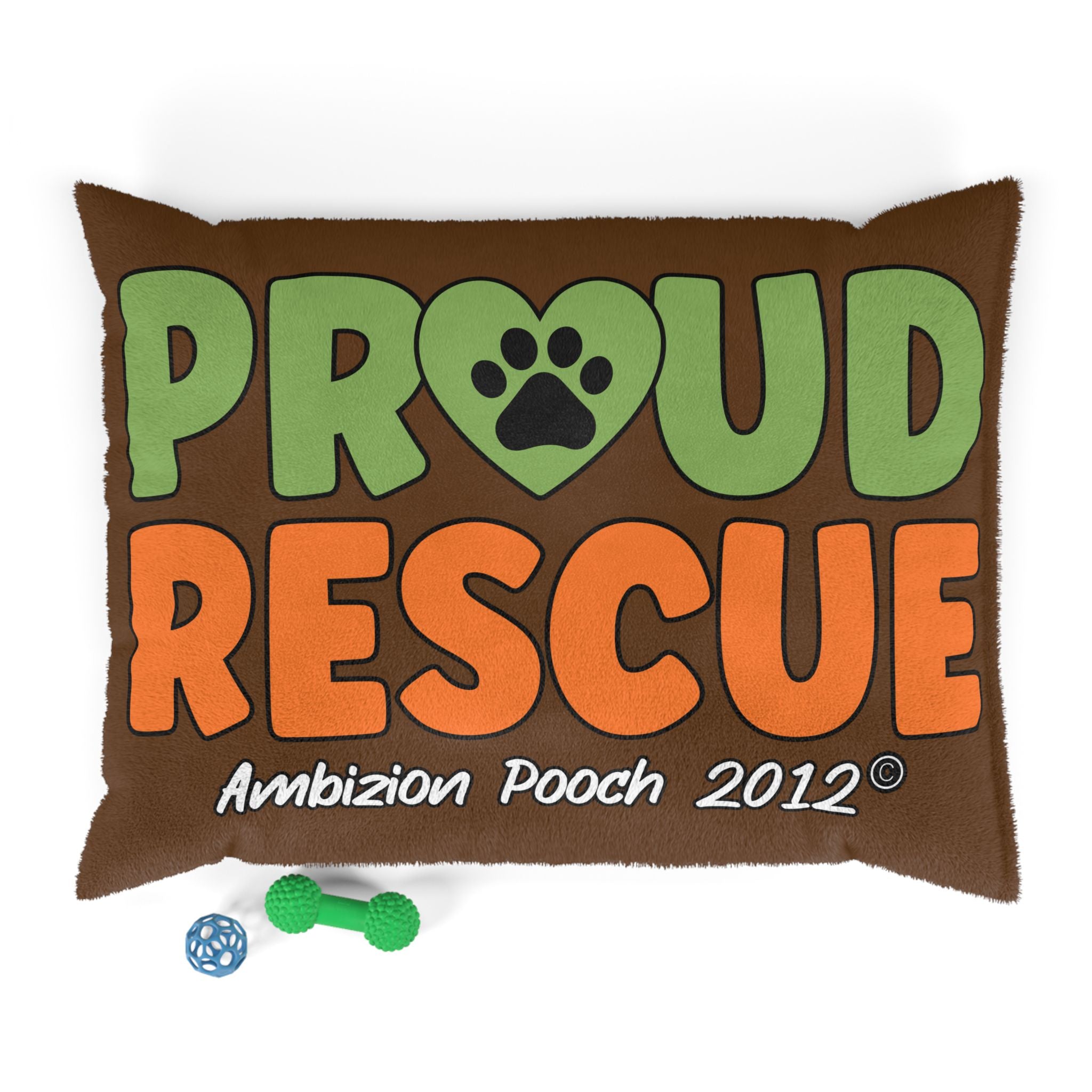 Proud Rescue Pet Bed