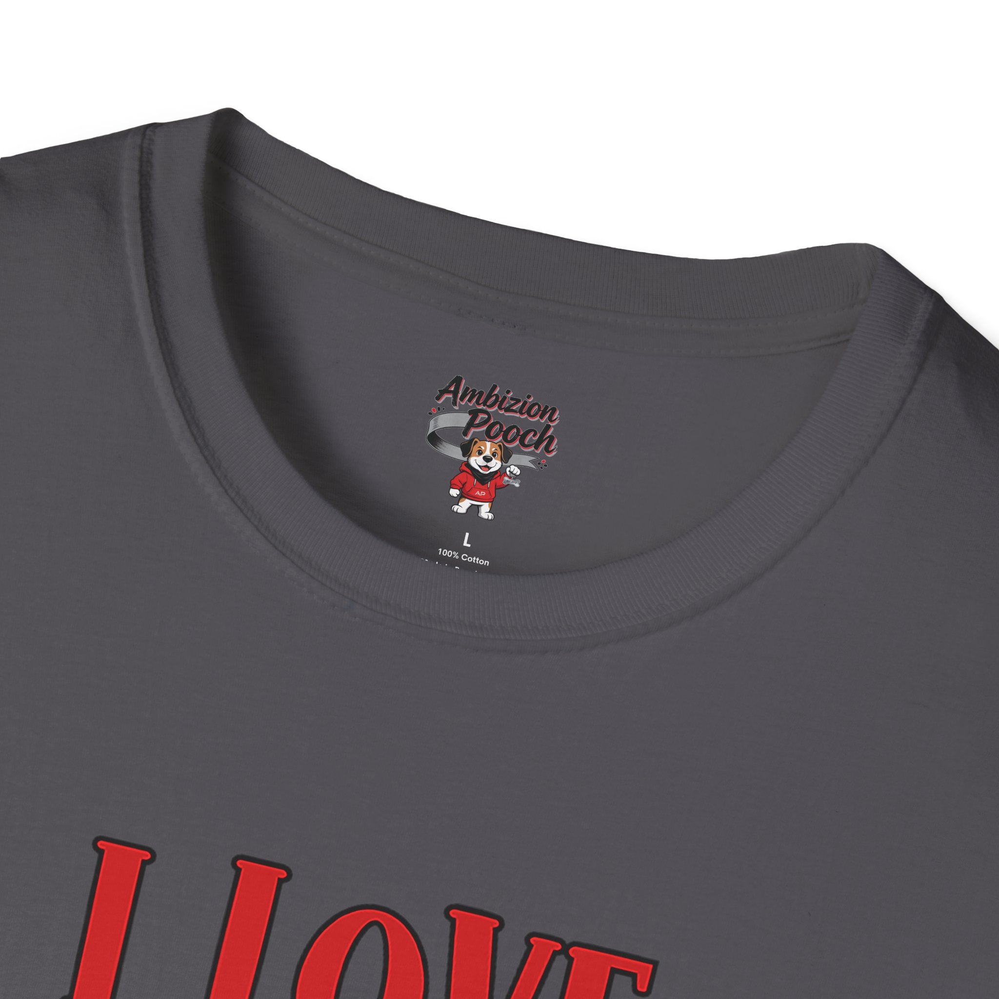 I Love Dogs More Than Humans Unisex Softstyle T-Shirt