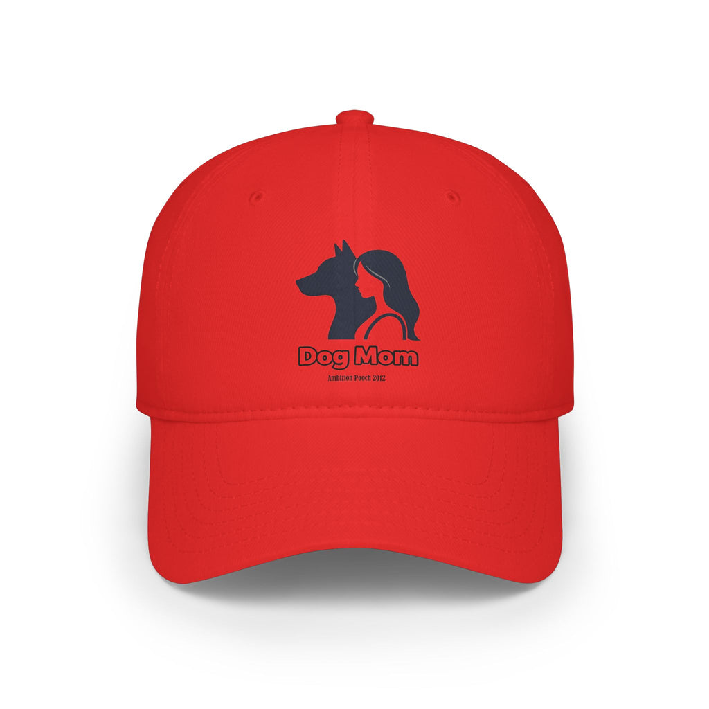 Dog Mom Low Profile Baseball Cap