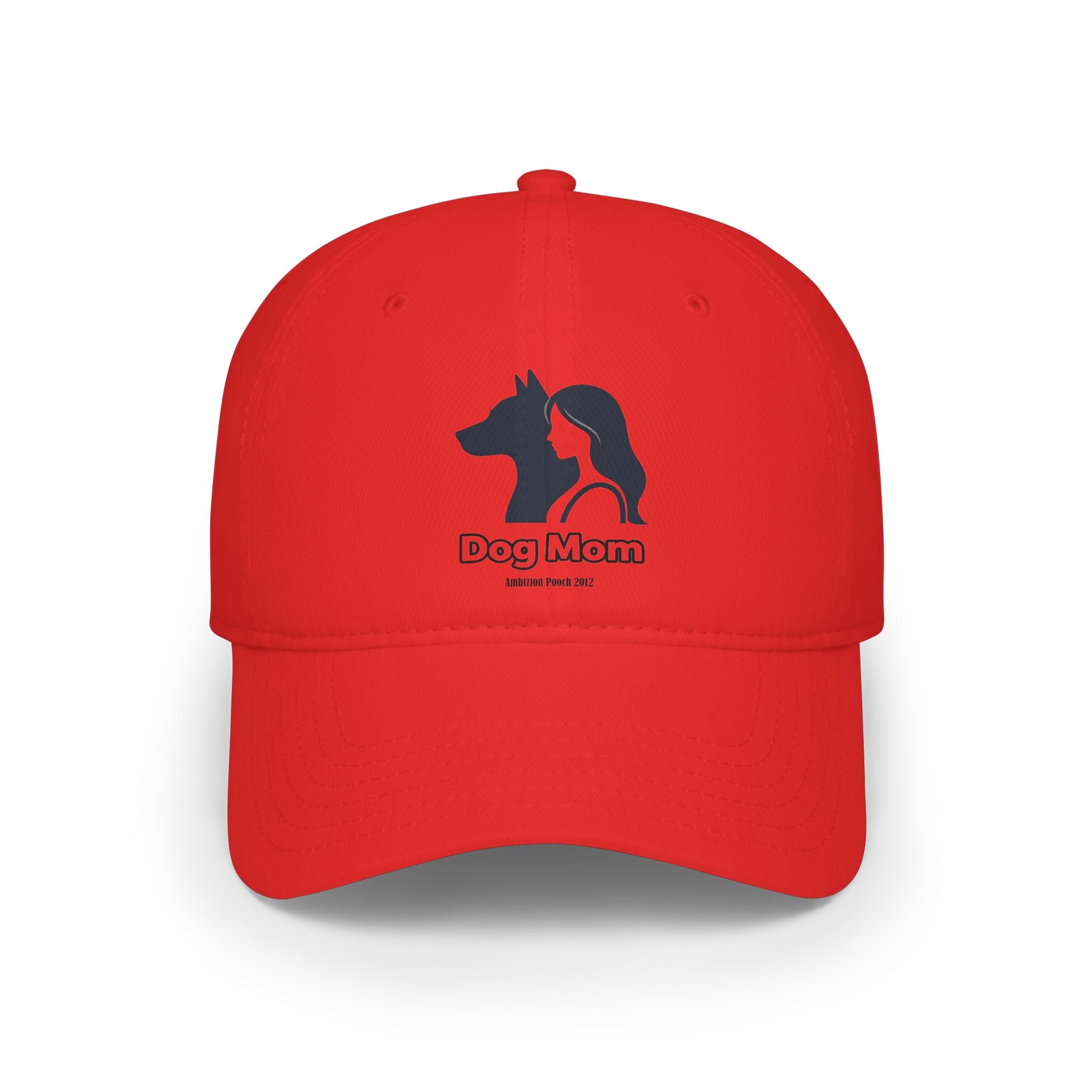 Dog Mom Low Profile Baseball Cap