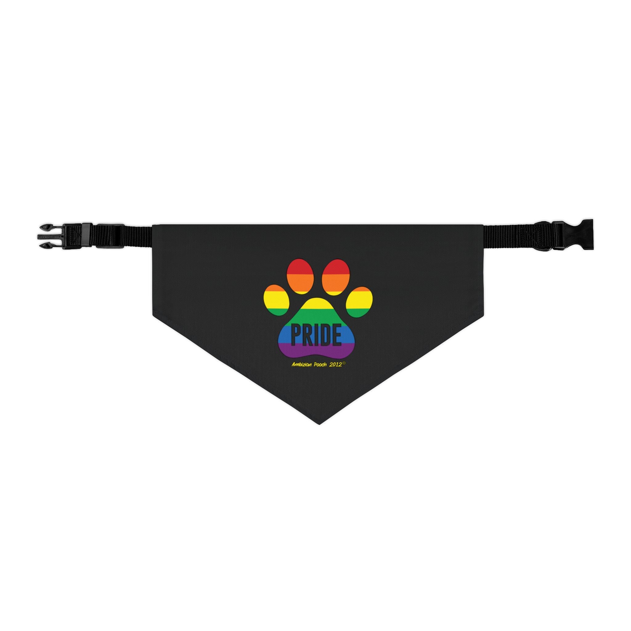 "PRIDE" Pet Bandana Collar — Doggy Parent "PRIDE" Matching Pet & Parent
