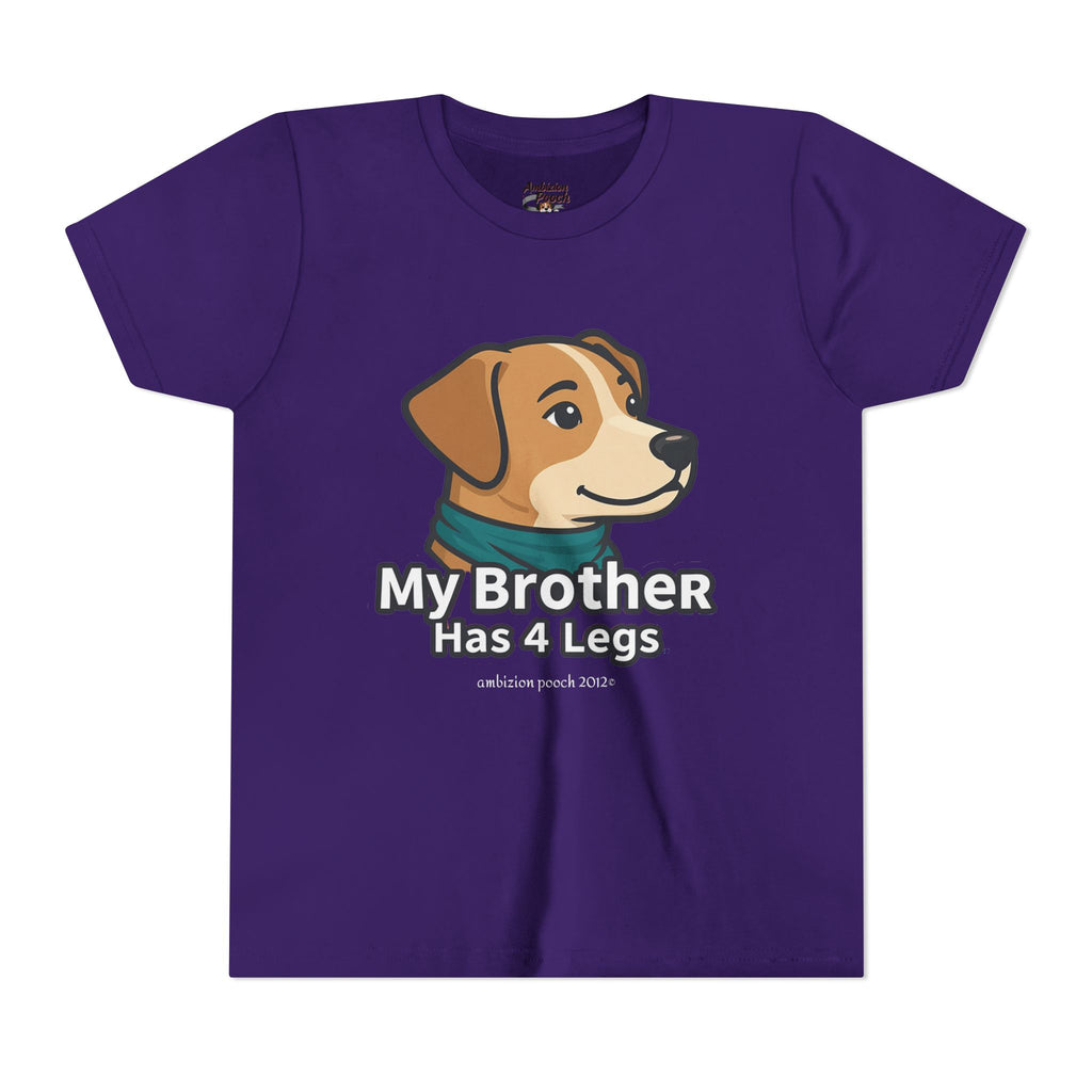 "My Bro Has 4 Legs" Kids Tee