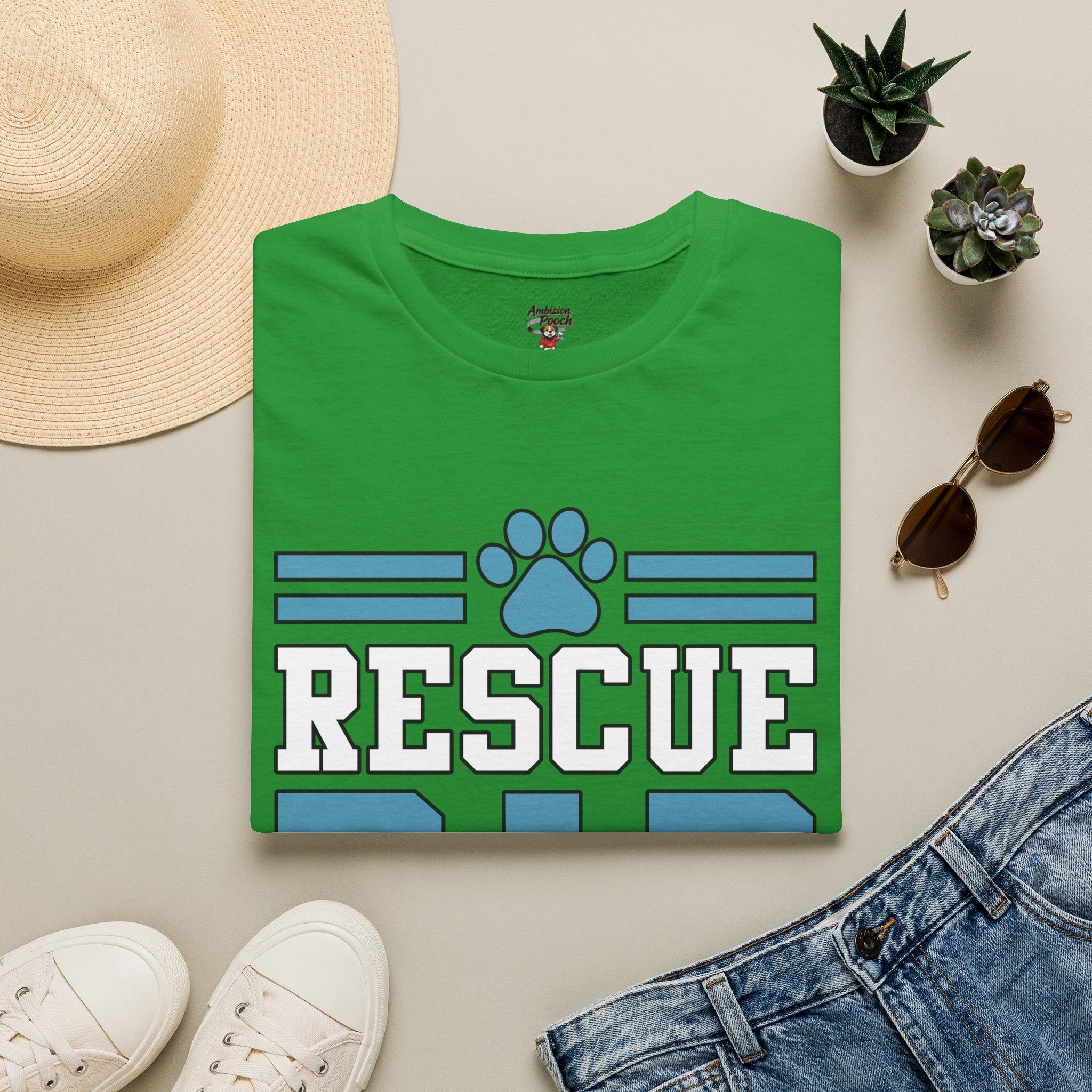 Rescue Dad Unisex Softstyle T-Shirt