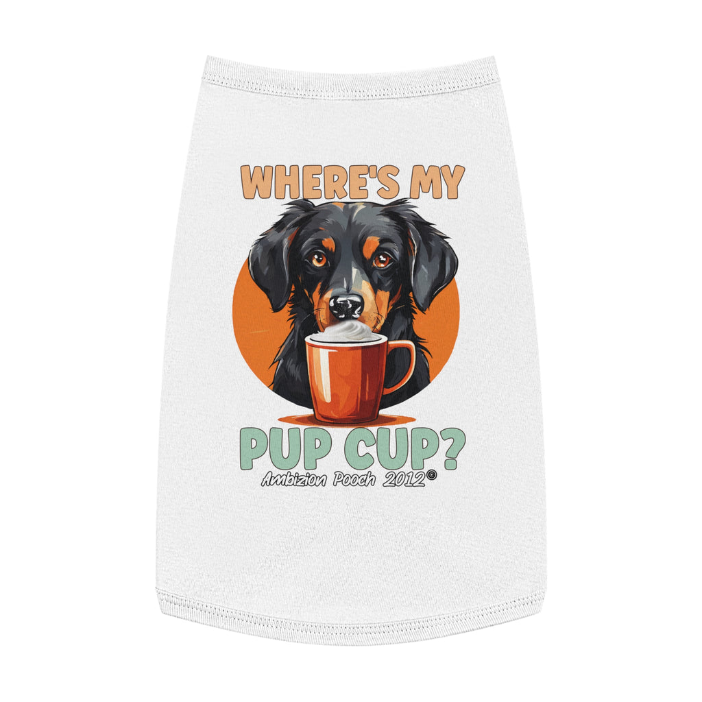 Where's My Pup Cup? Doggy Tank Top