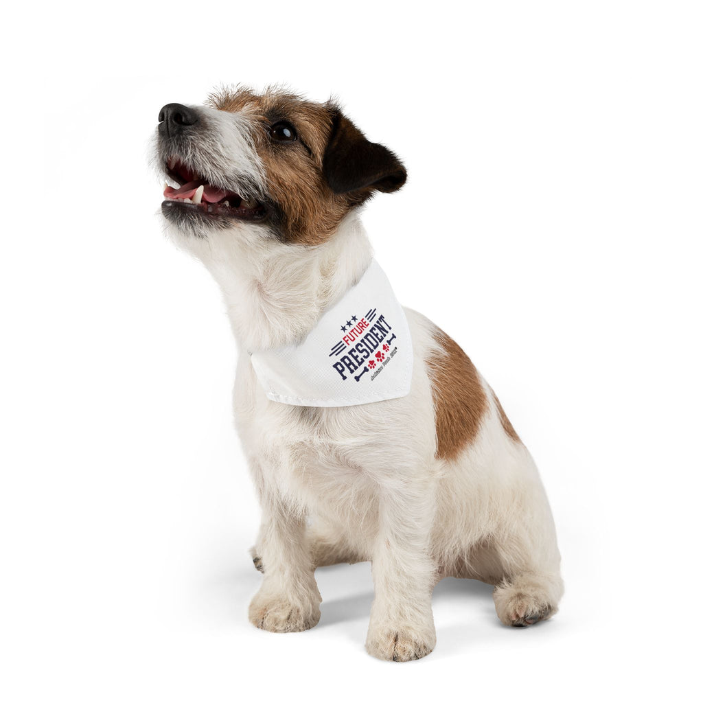 "Future President" Pet Bandana Collar — Doggy Parent "Future Vice President" Matching Pet & Parent