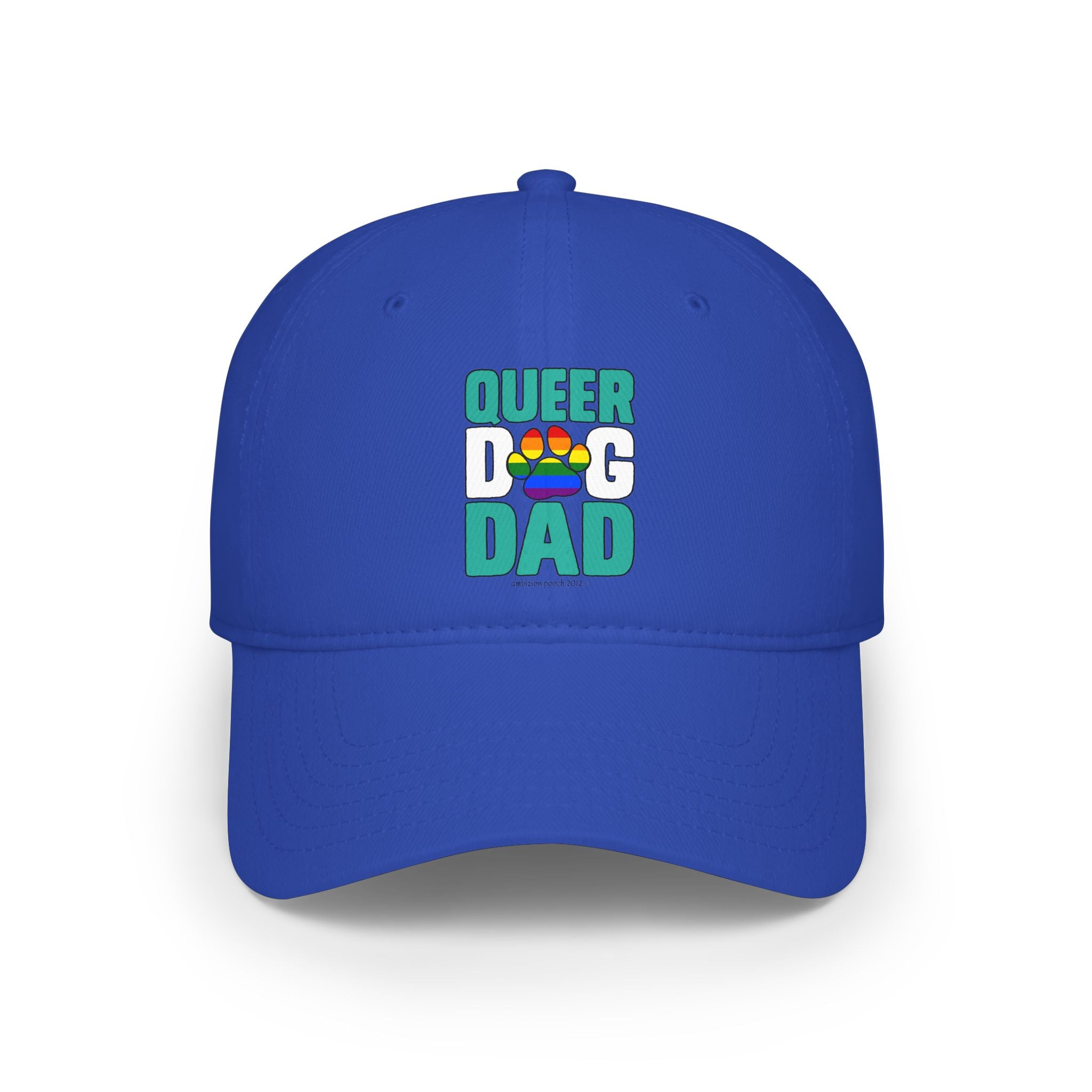 Queer Dog Dad Low Profile Baseball Cap