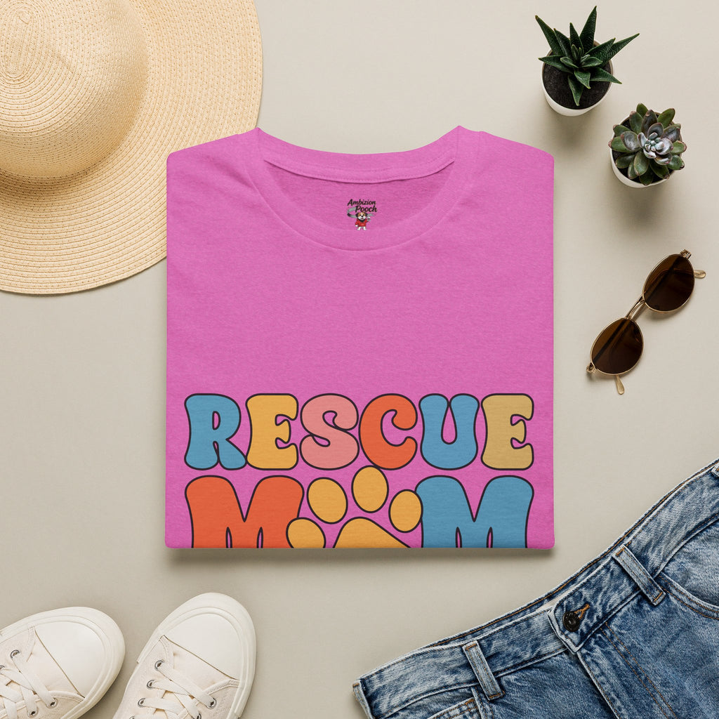 Rescue Mom Unisex Softstyle T-Shirt