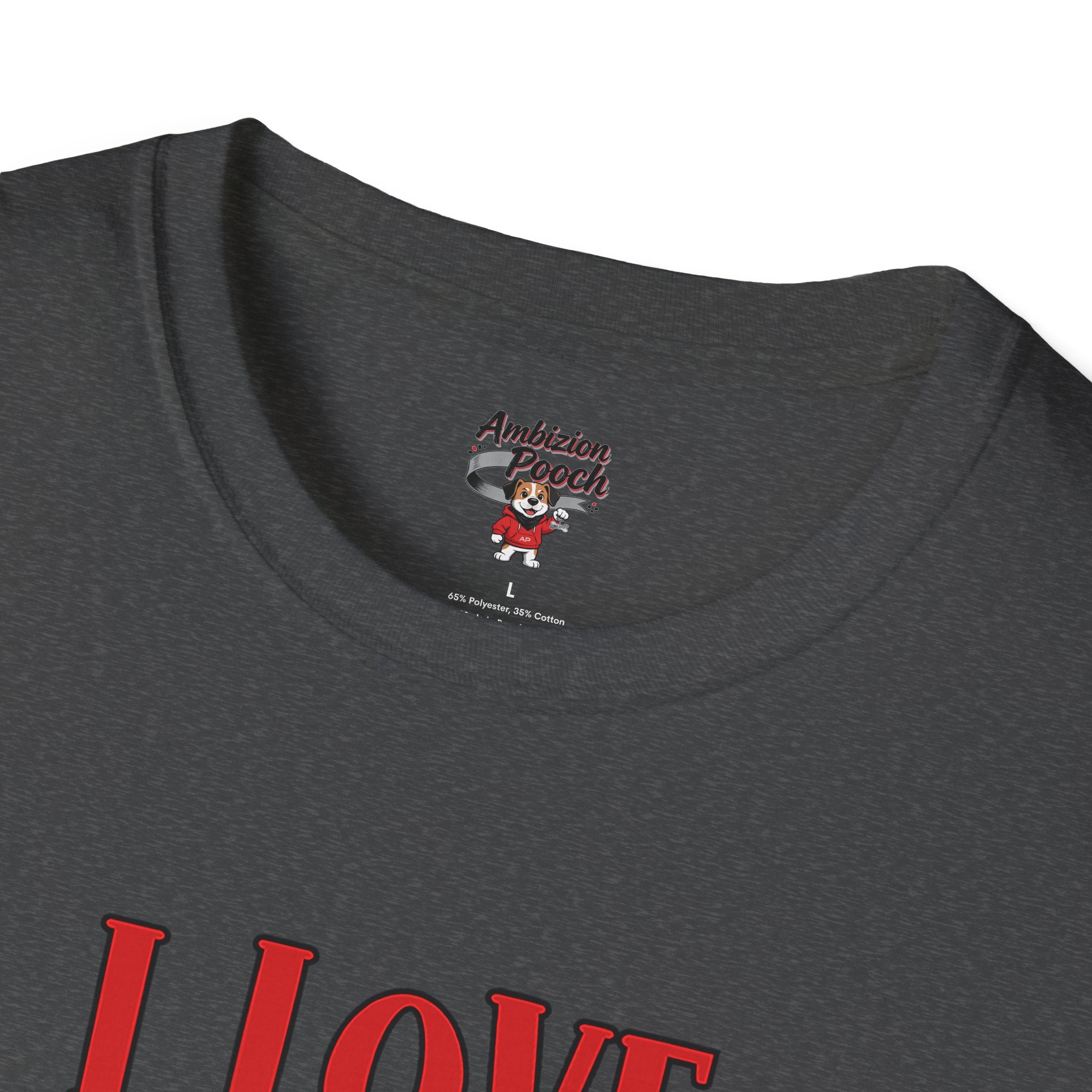 I Love Dogs More Than Humans Unisex Softstyle T-Shirt