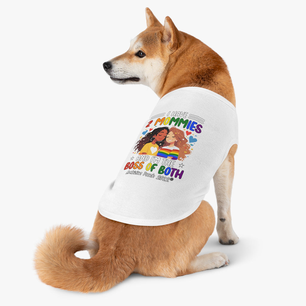 I Have 2 Mommies Doggy Tank Top (LGBTQ)