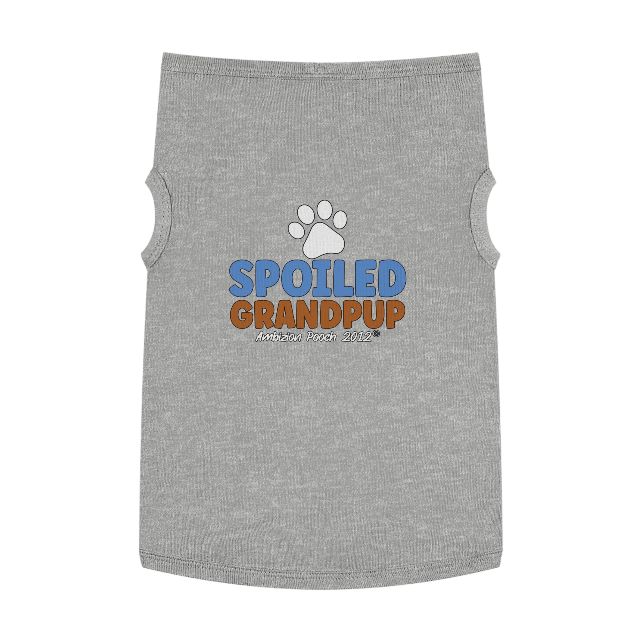"Spoiled Grandpup" Doggy Tank Top