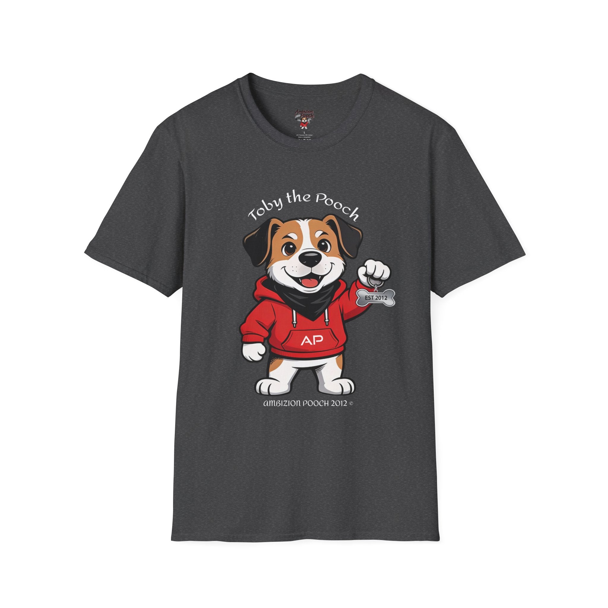 Toby the Pooch Unisex Softstyle T-Shirt