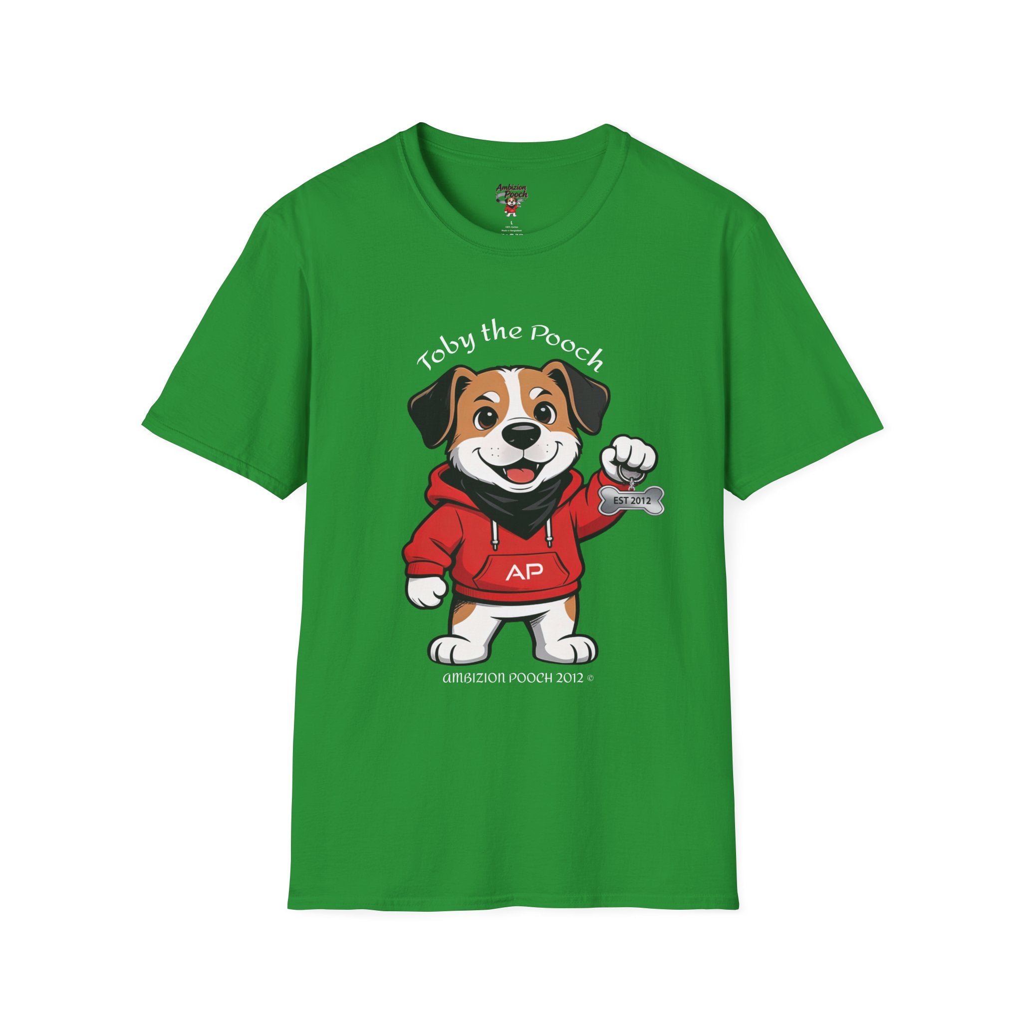 Toby the Pooch Unisex Softstyle T-Shirt