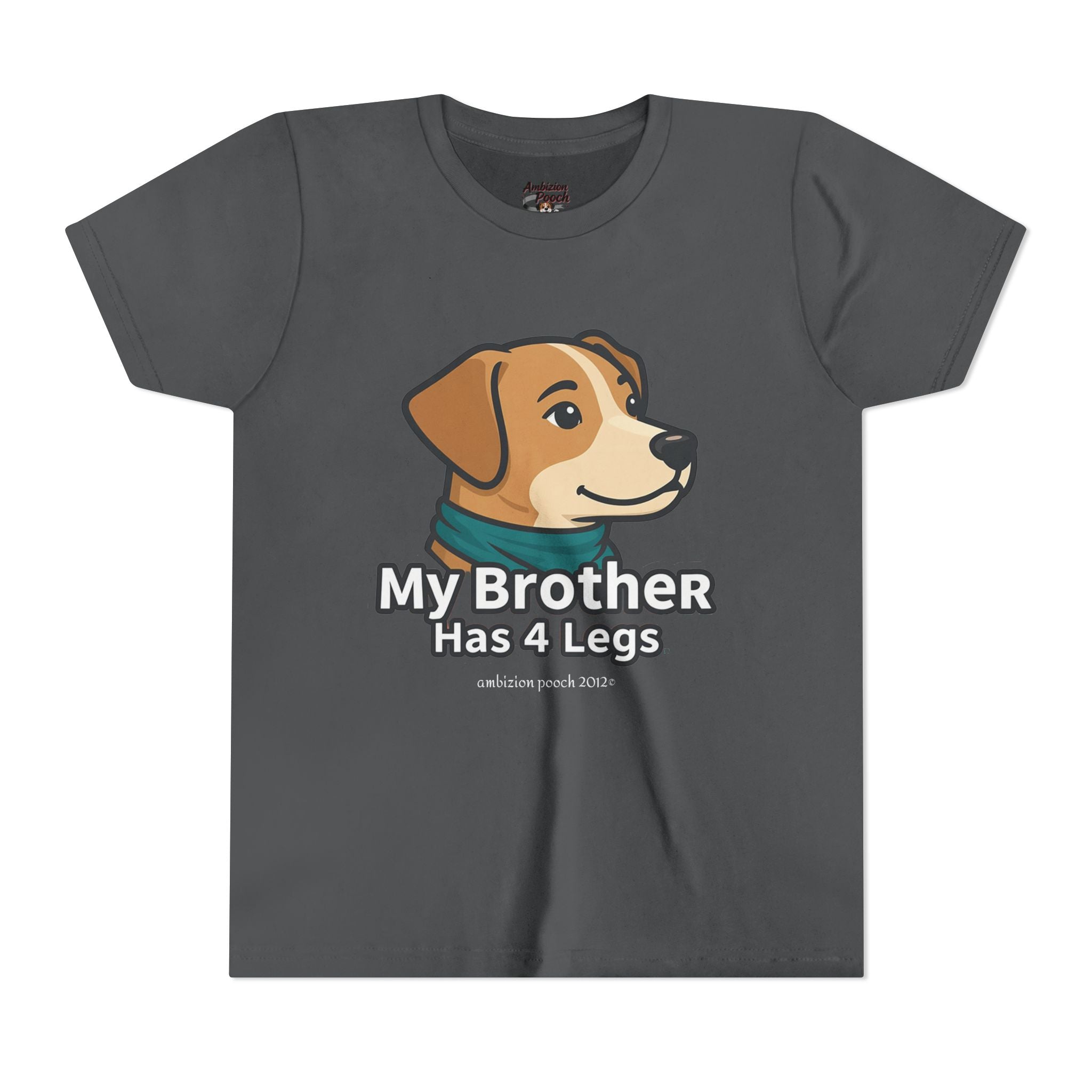 "My Bro Has 4 Legs" Kids Tee
