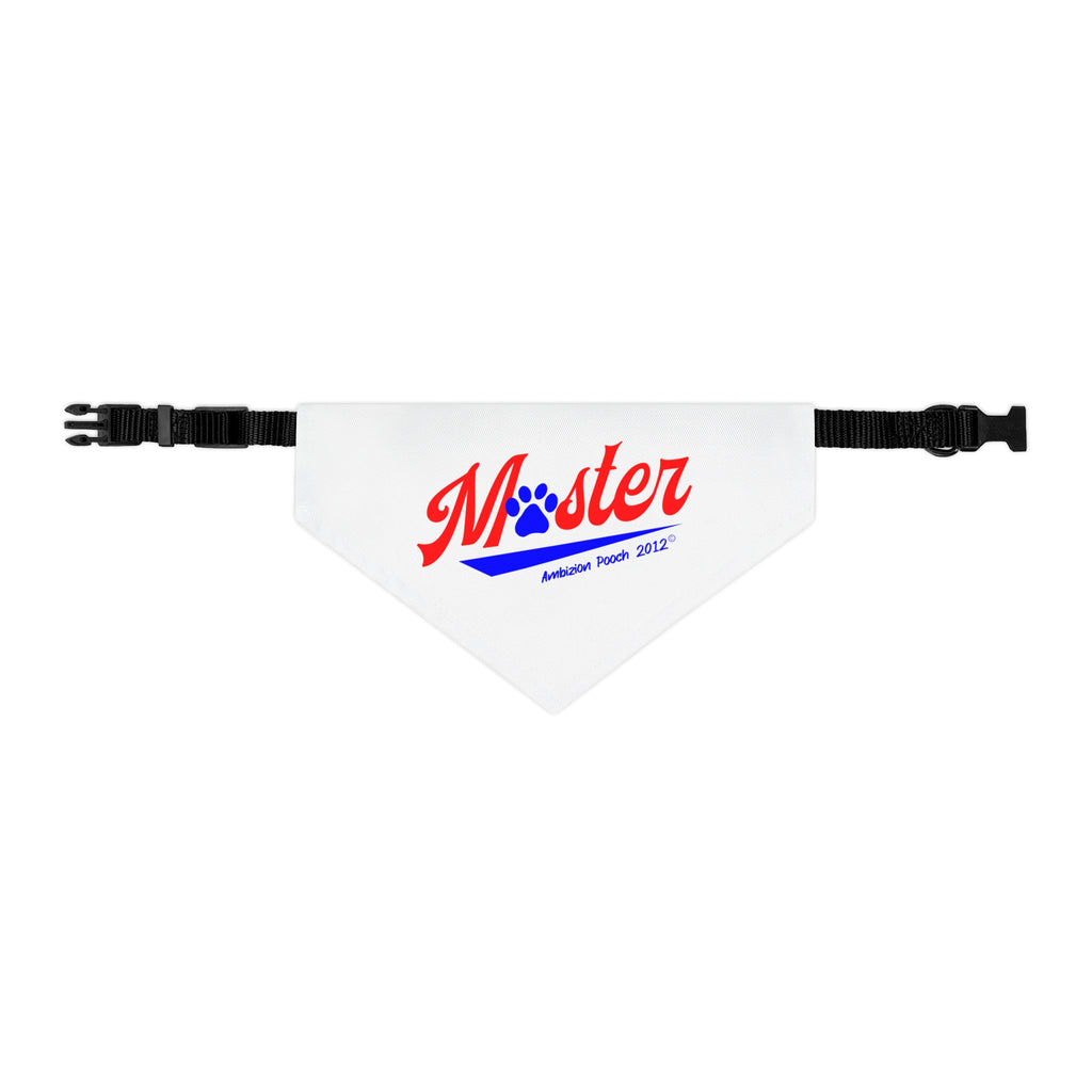 Pet Bandana Collar — Doggy Master "Servant" Matching Pet & Parent