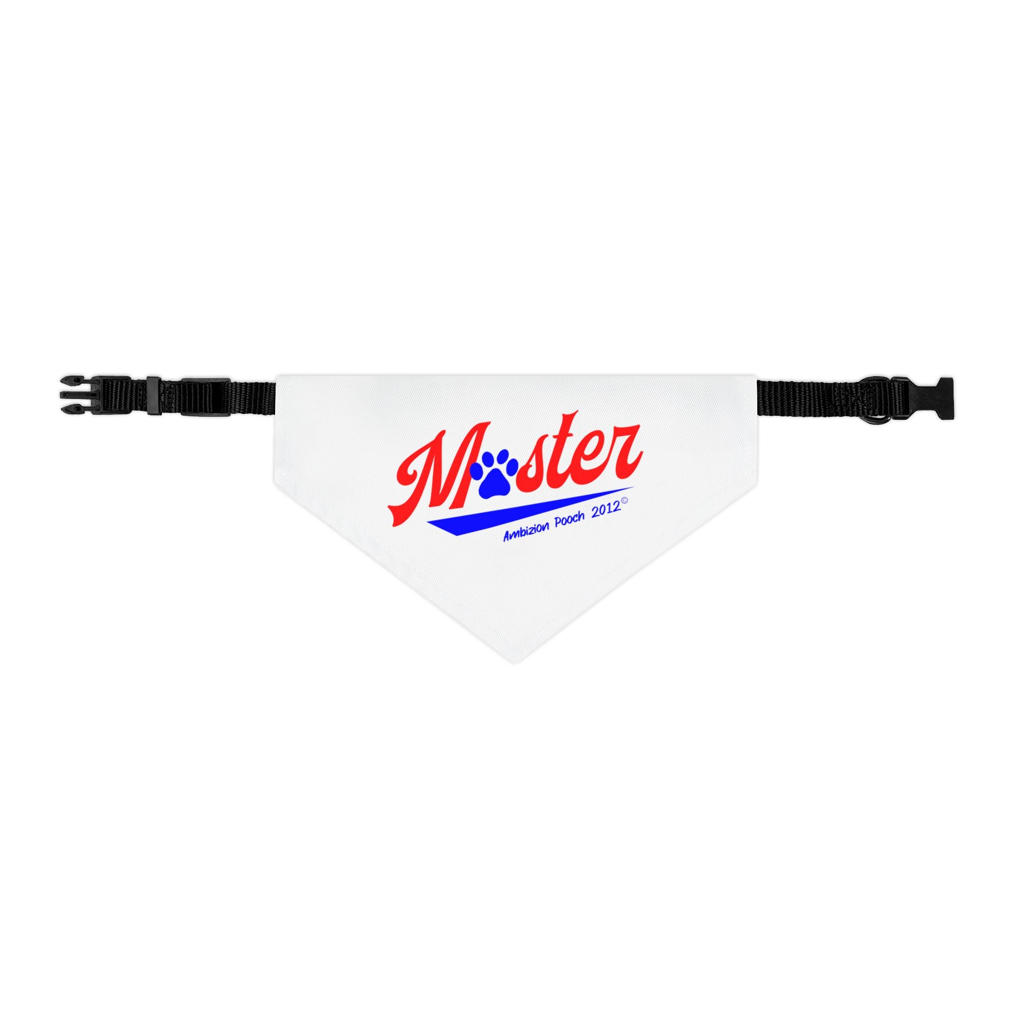 Pet Bandana Collar — Doggy Master "Servant" Matching Pet & Parent