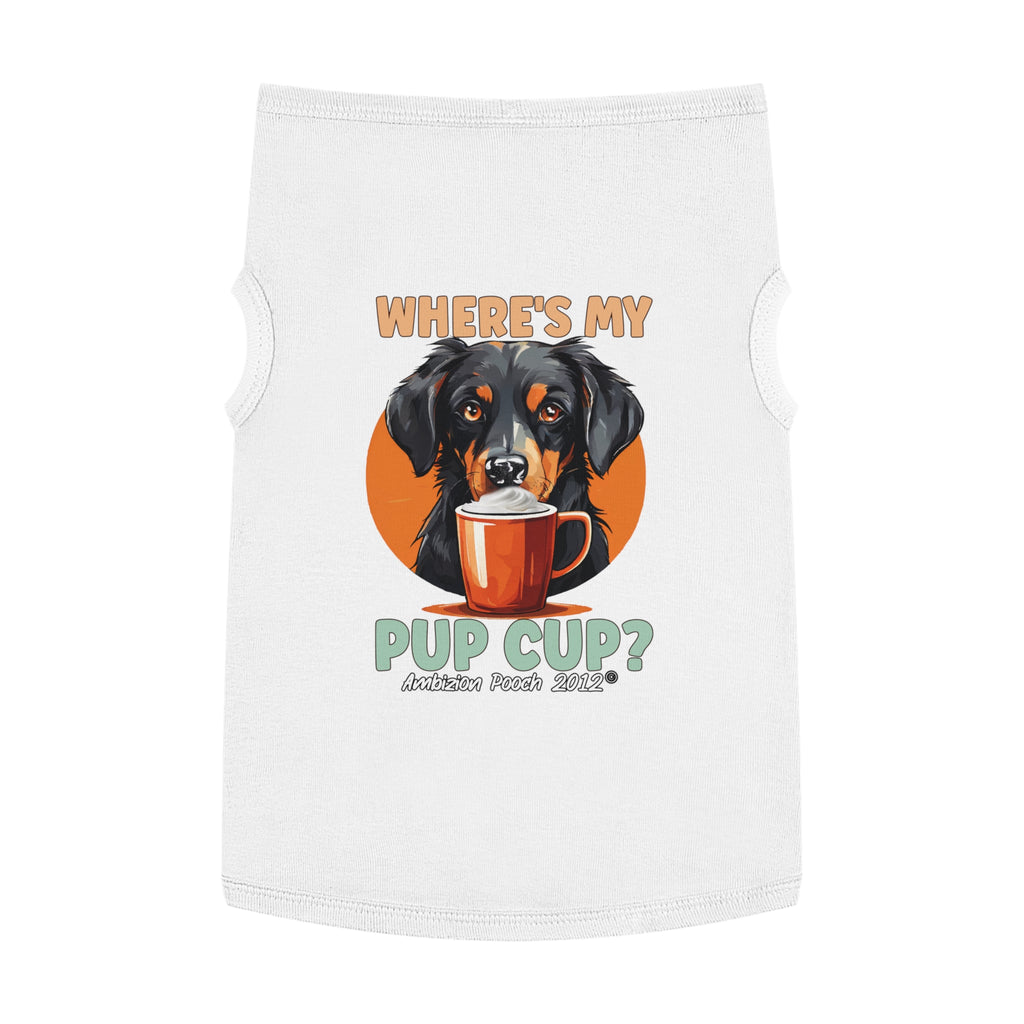 Where's My Pup Cup? Doggy Tank Top