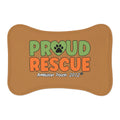 Proud Rescue Pet Feeding Mat Brown