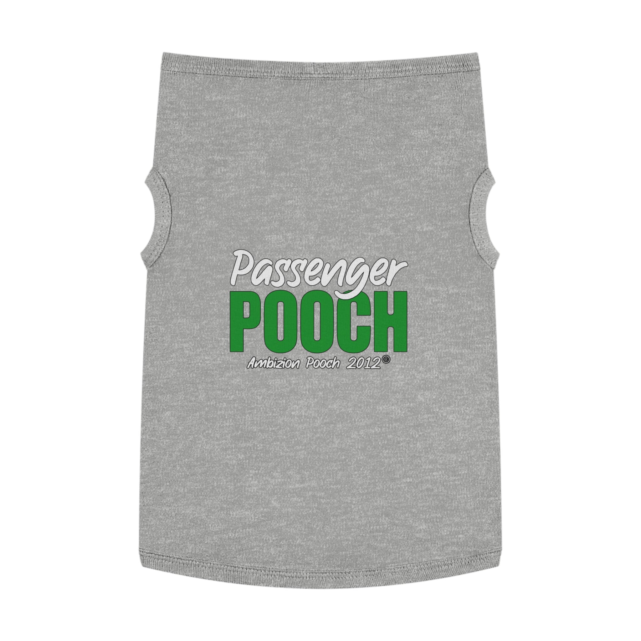 "Passenger Pooch" Doggy Tank Top