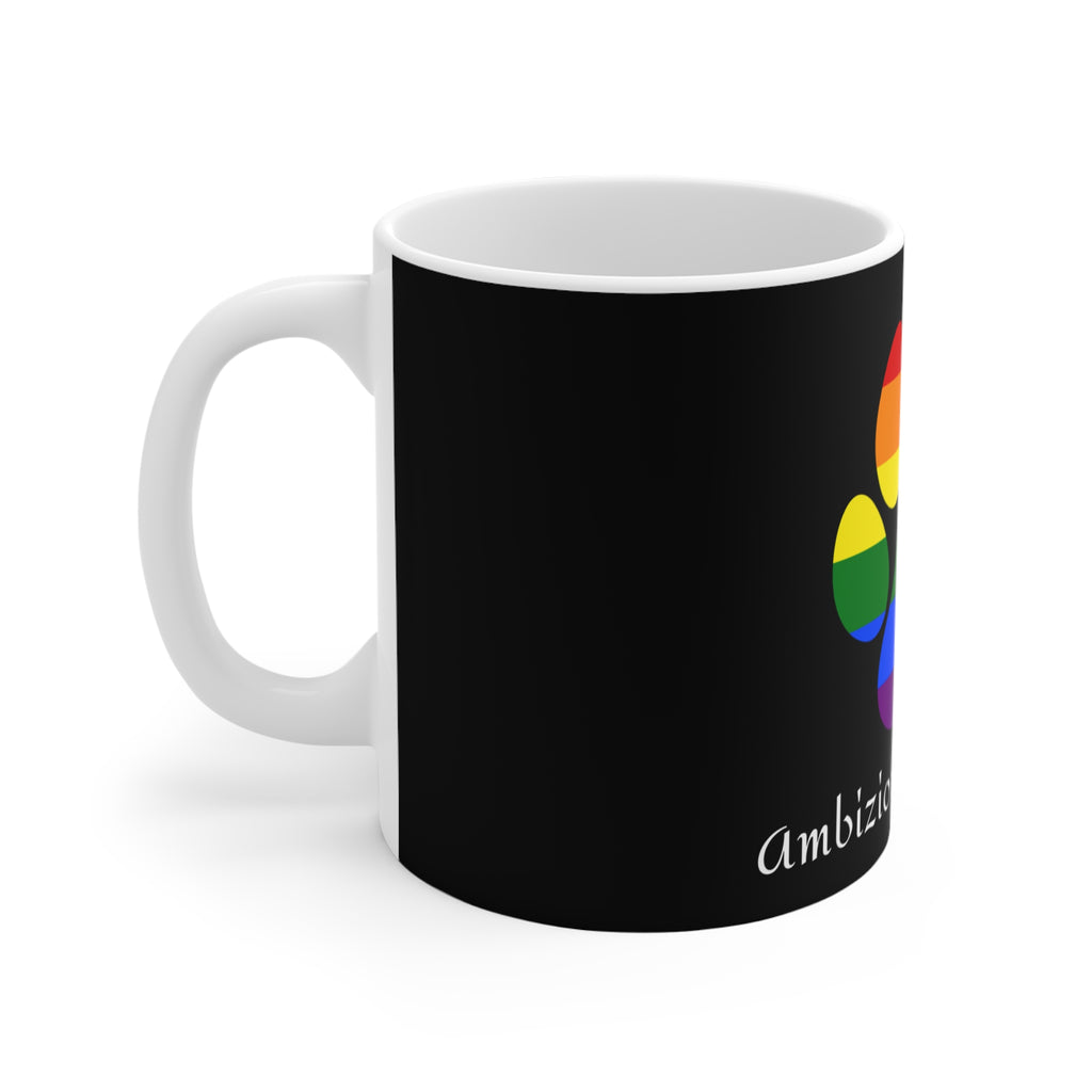 Rainbow Paw Mug 11oz (LGBTQ)