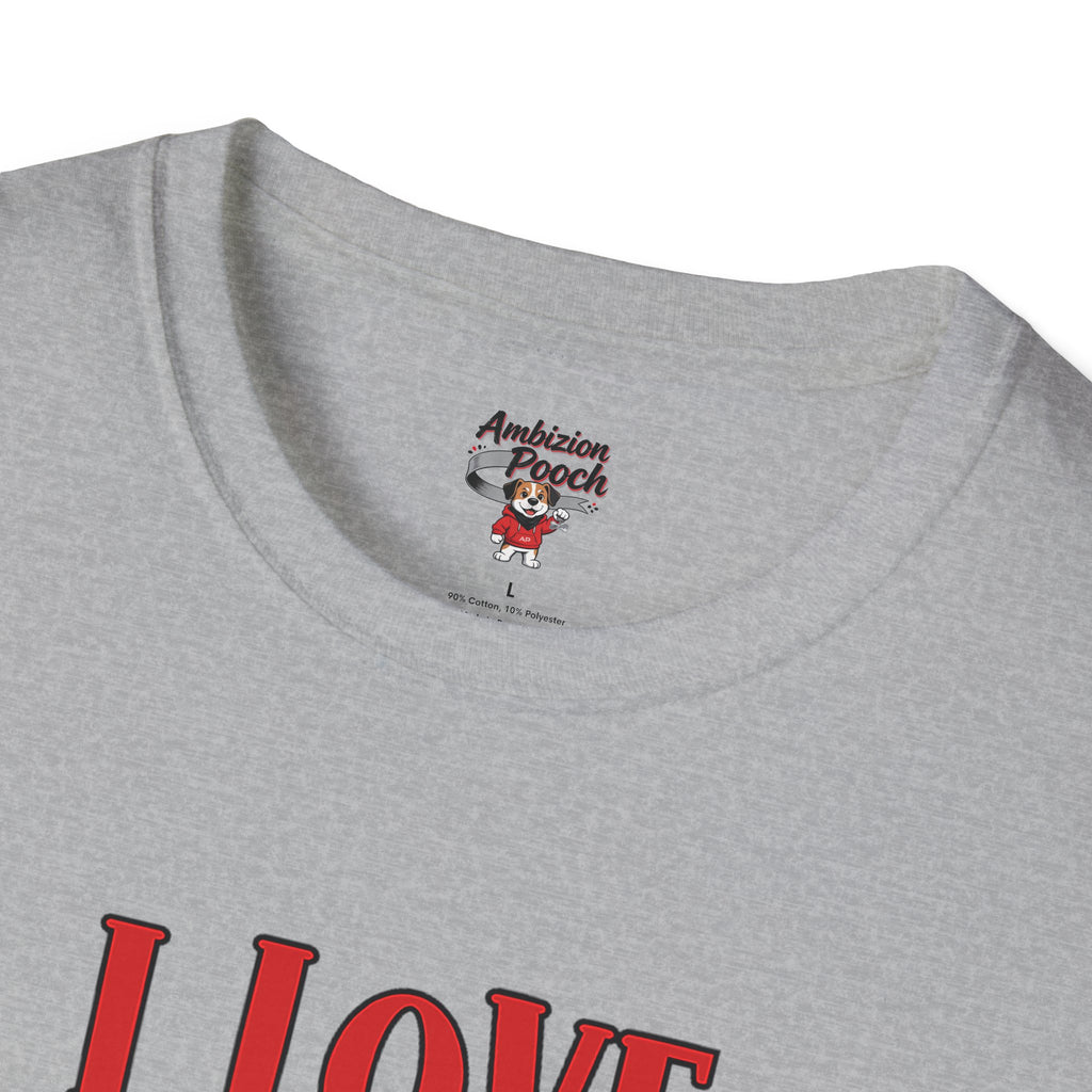 I Love Dogs More Than Humans Unisex Softstyle T-Shirt