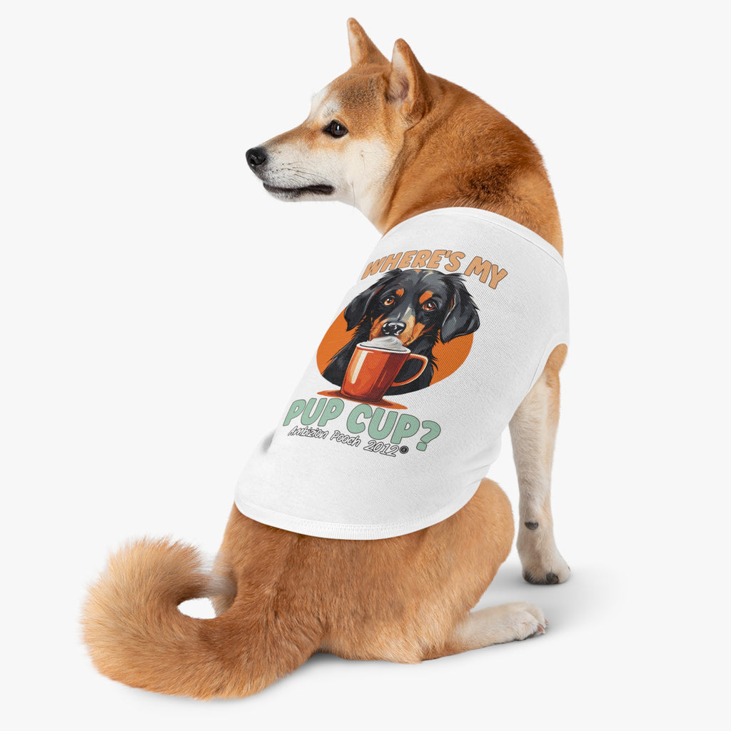 Where's My Pup Cup? Doggy Tank Top
