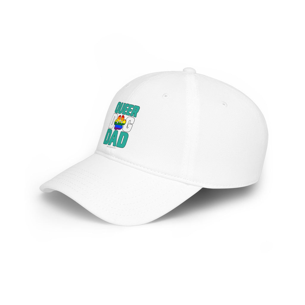 Queer Dog Dad Low Profile Baseball Cap