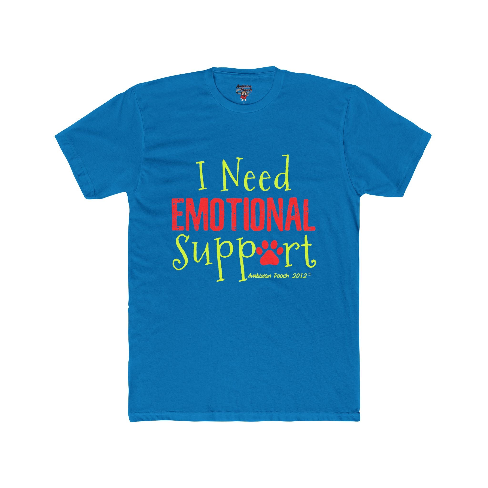 I Need Emotional Support — Me Too Pet & Parent Matching T-Shirt