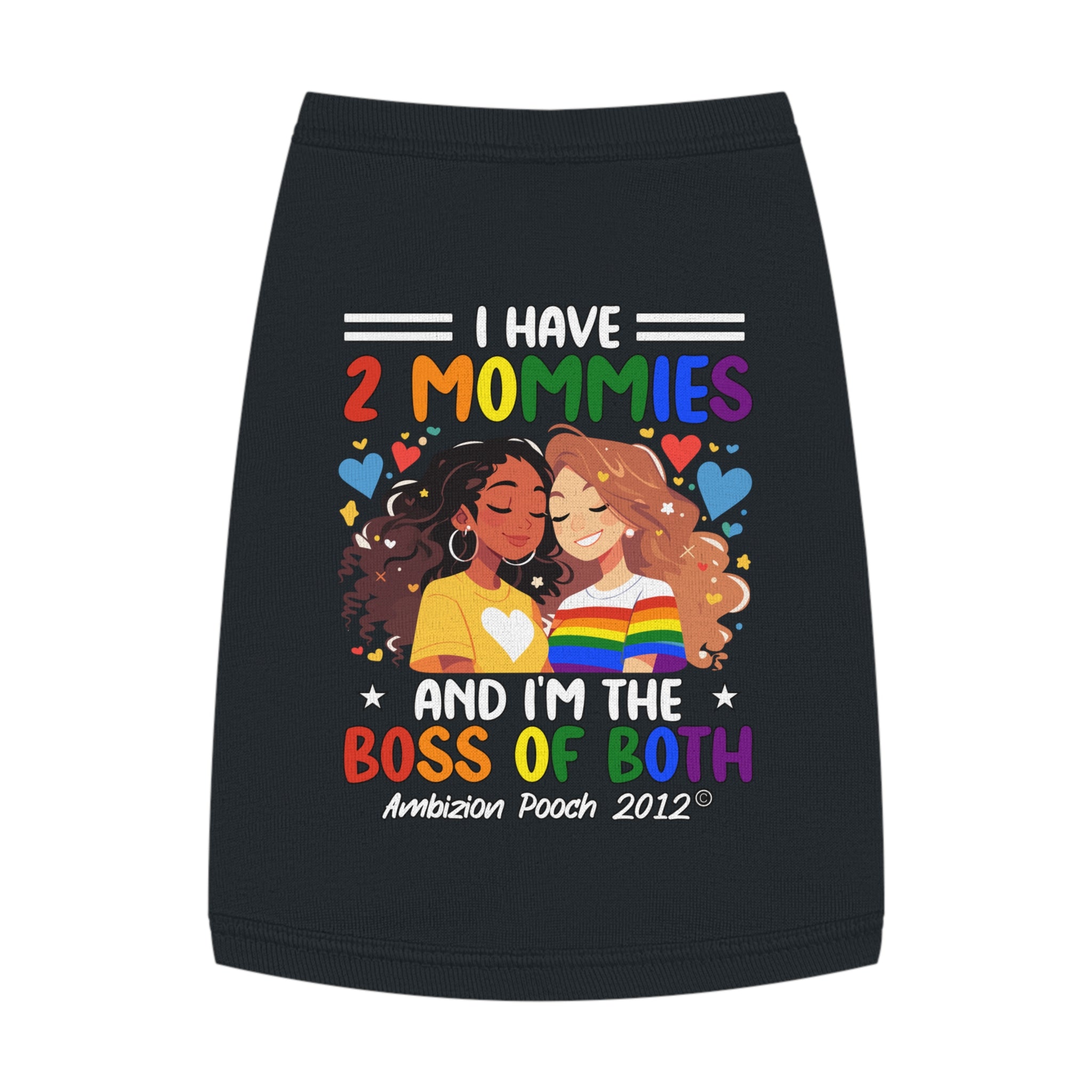 I Have 2 Mommies Doggy Tank Top (LGBTQ)