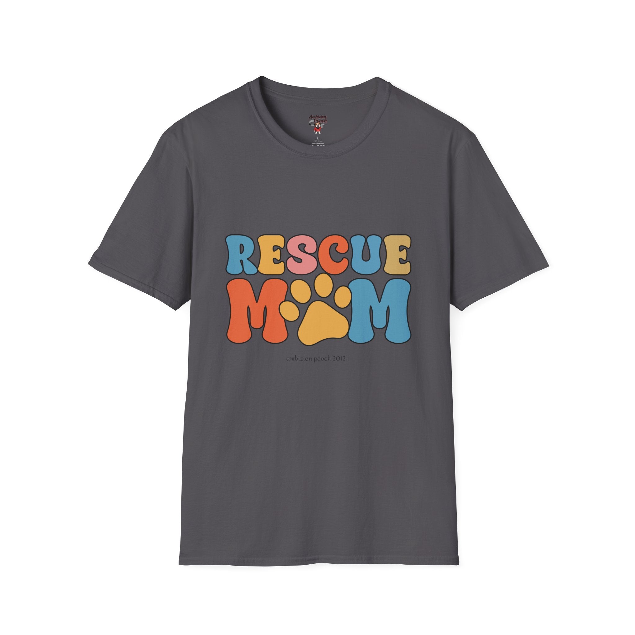 Rescue Mom Unisex Softstyle T-Shirt